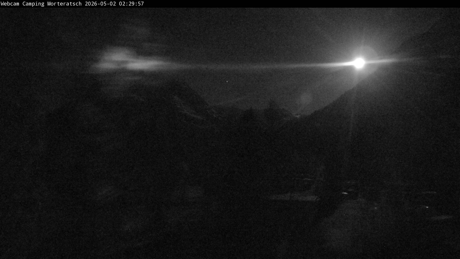 Archived image Webcam Morteratsch camping area, Engadin