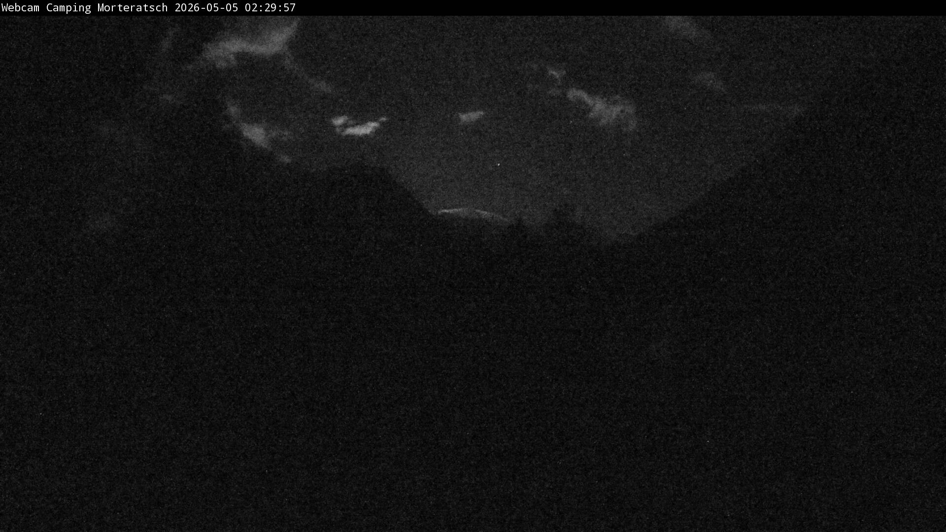 Archiv Foto Webcam Blick Campingplatz Morteratsch