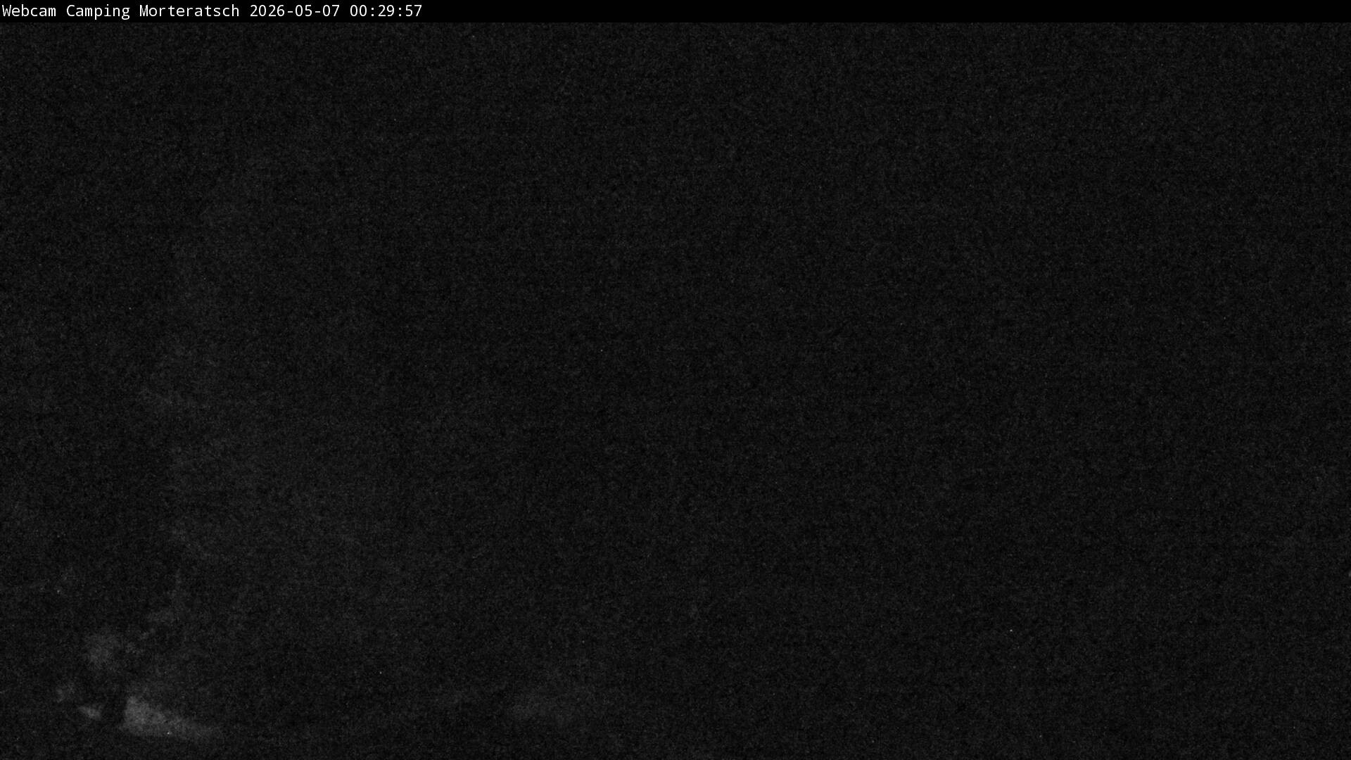 Archiv Foto Webcam Blick Campingplatz Morteratsch