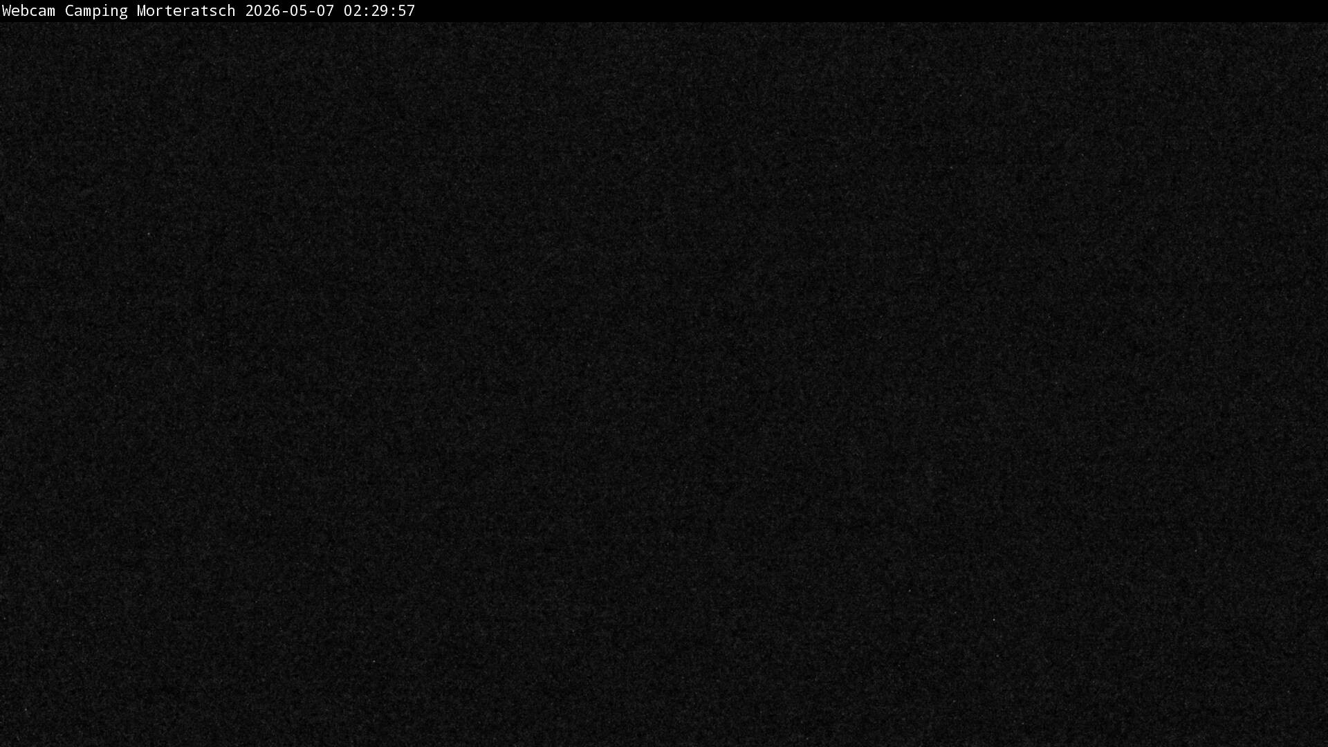 Archiv Foto Webcam Blick Campingplatz Morteratsch