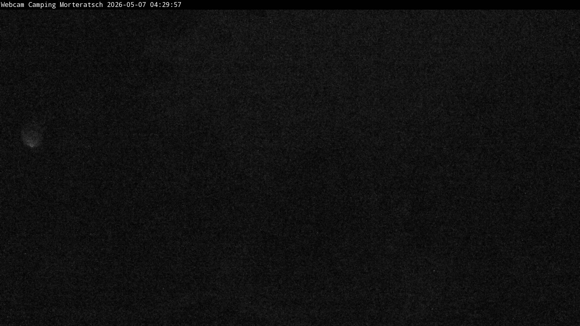 Archiv Foto Webcam Blick Campingplatz Morteratsch