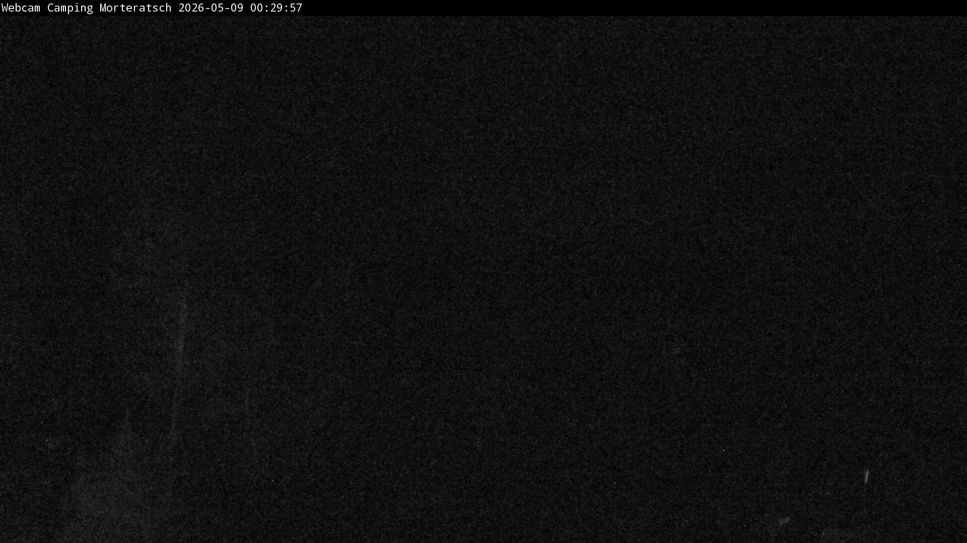 Archiv Foto Webcam Blick Campingplatz Morteratsch