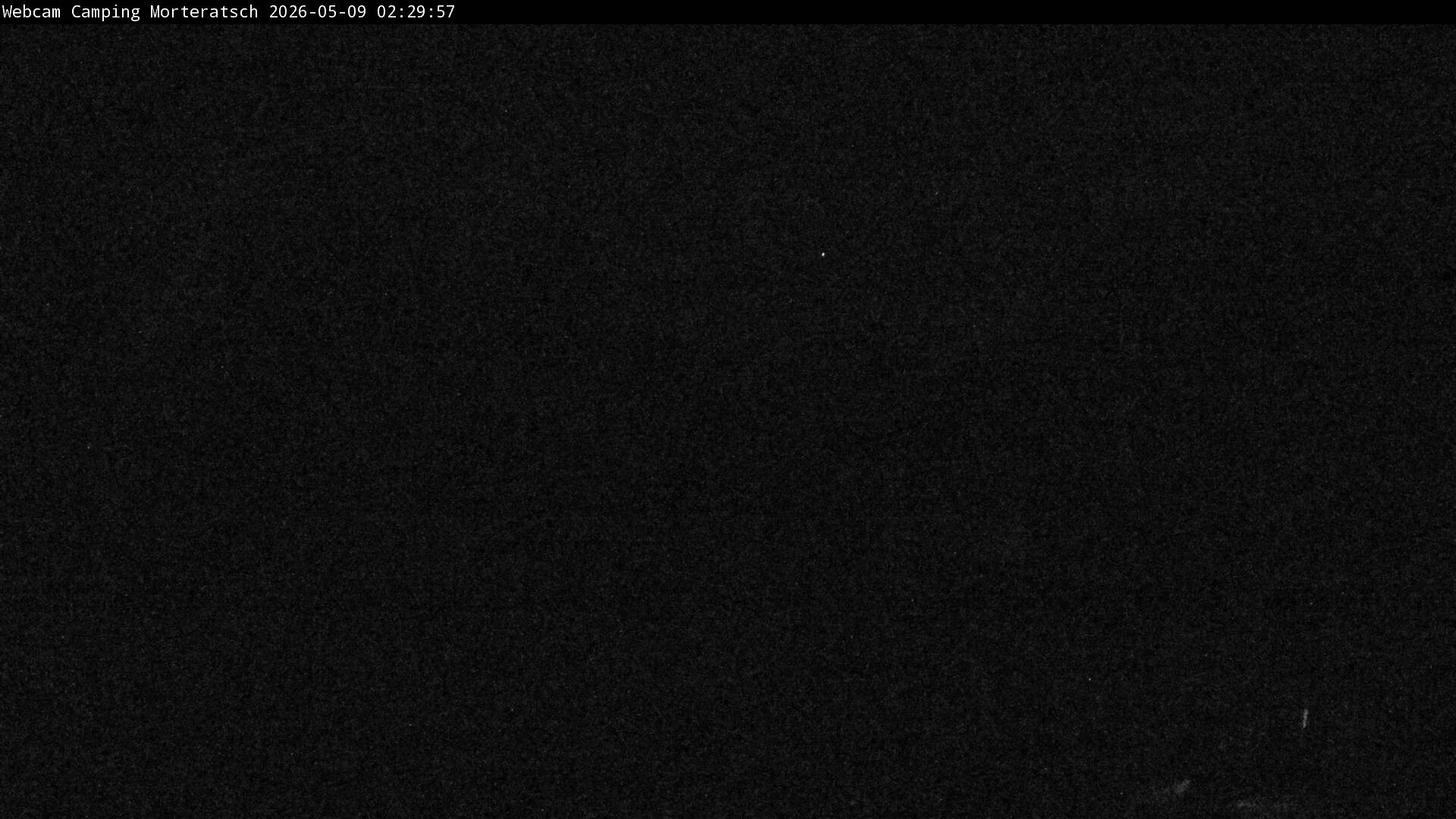 Archiv Foto Webcam Blick Campingplatz Morteratsch