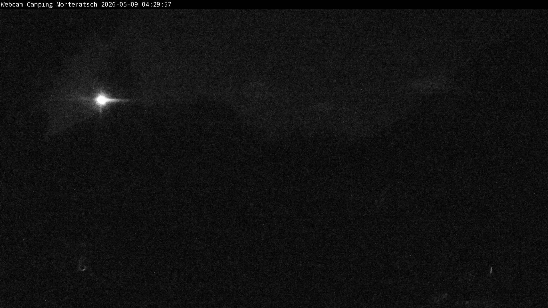 Archiv Foto Webcam Blick Campingplatz Morteratsch