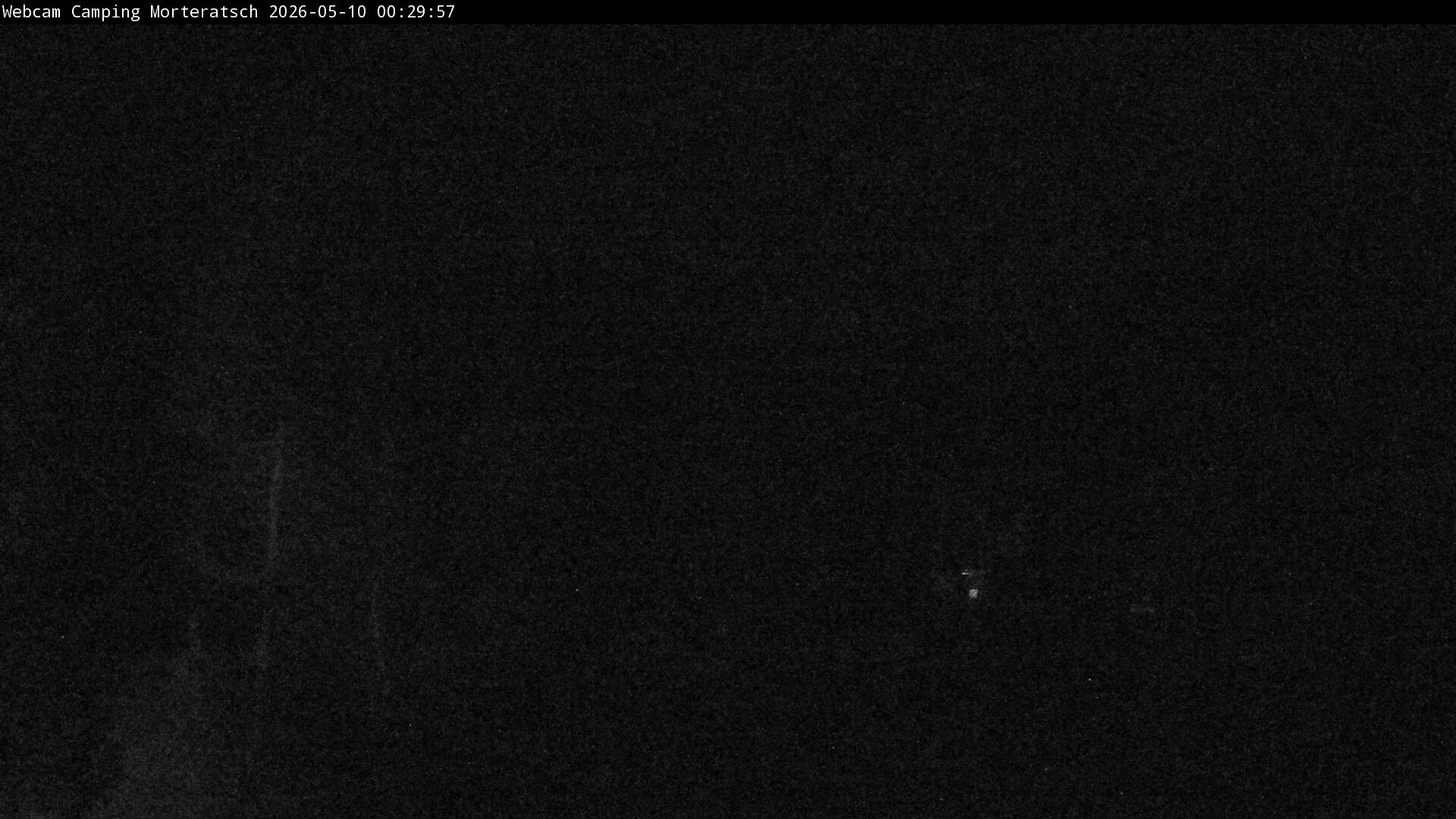 Archiv Foto Webcam Blick Campingplatz Morteratsch