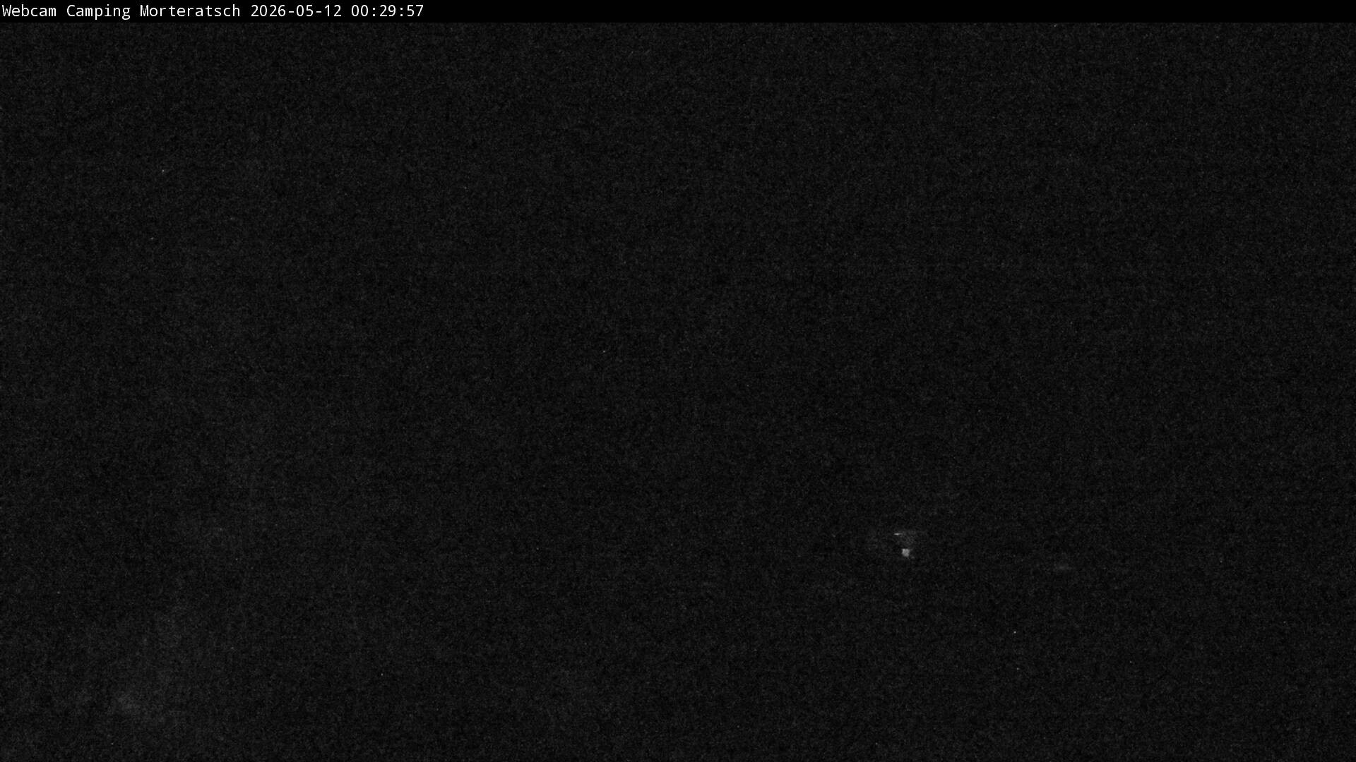 Archiv Foto Webcam Blick Campingplatz Morteratsch