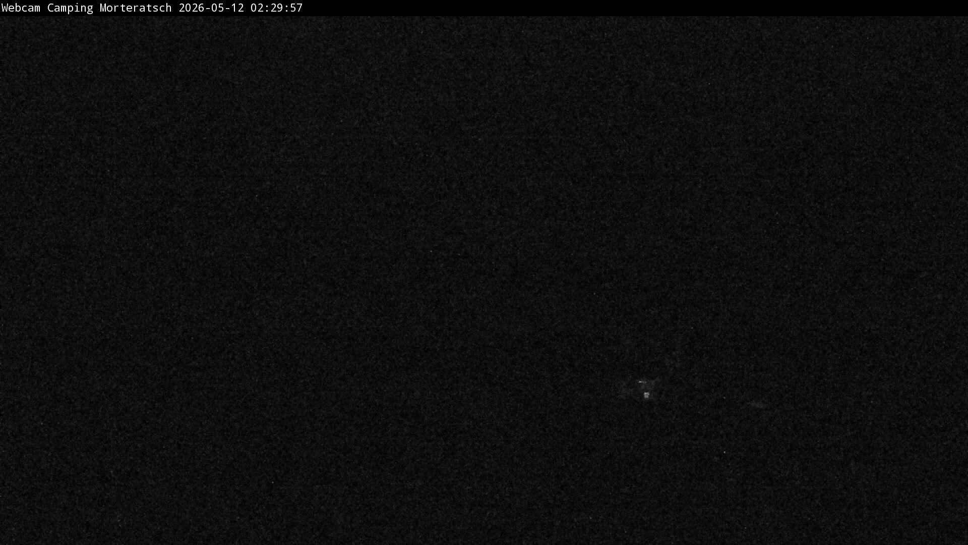 Archiv Foto Webcam Blick Campingplatz Morteratsch