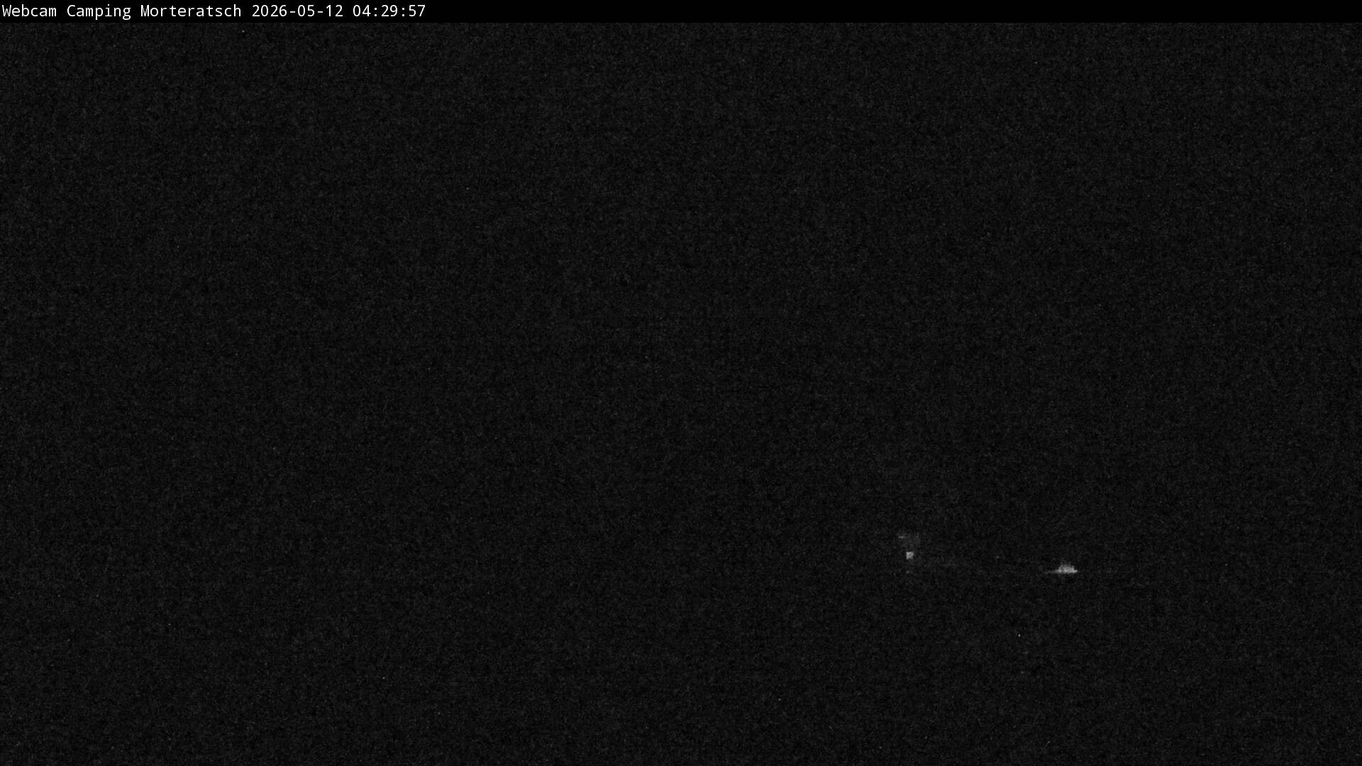 Archiv Foto Webcam Blick Campingplatz Morteratsch