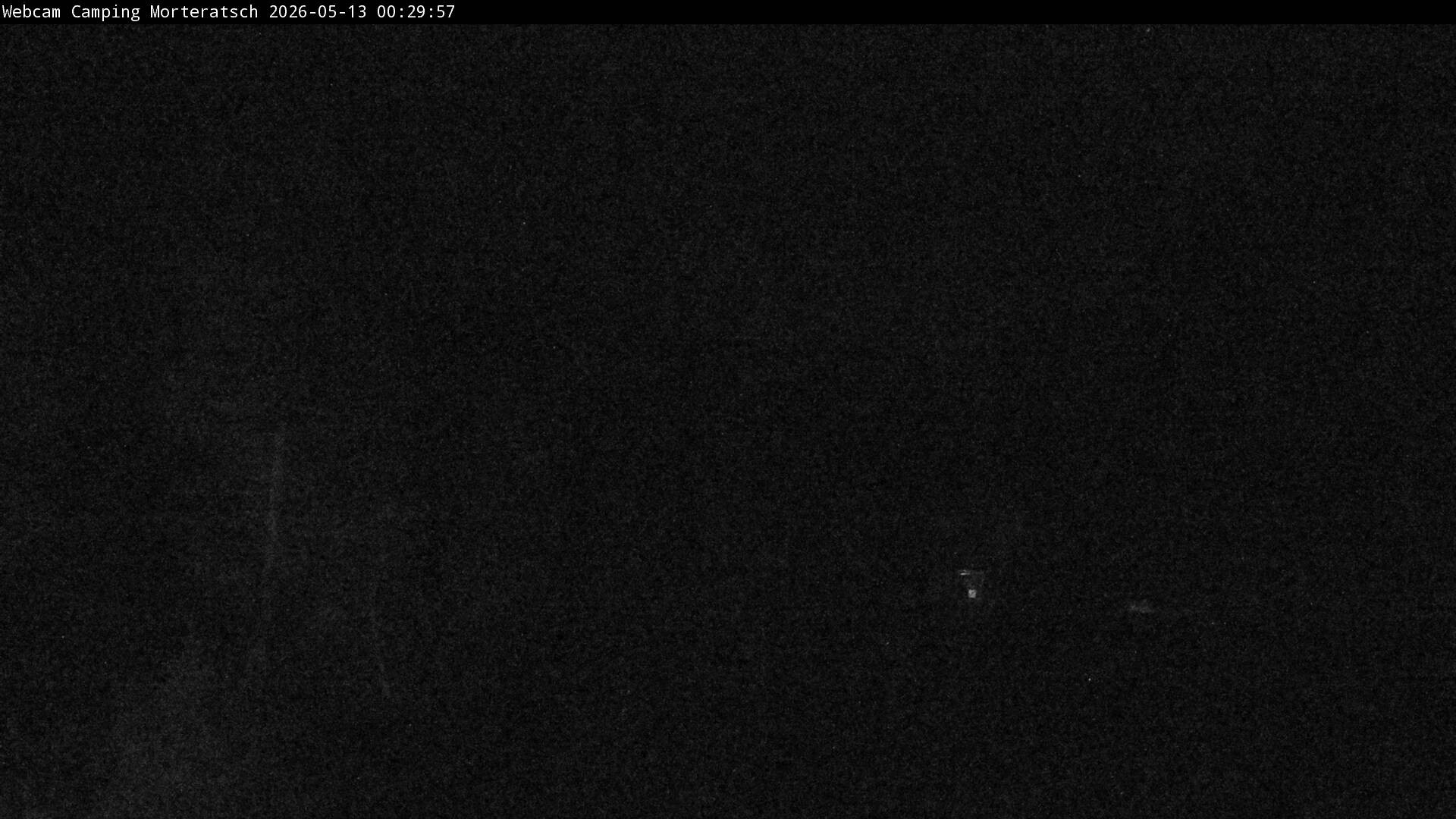Archiv Foto Webcam Blick Campingplatz Morteratsch