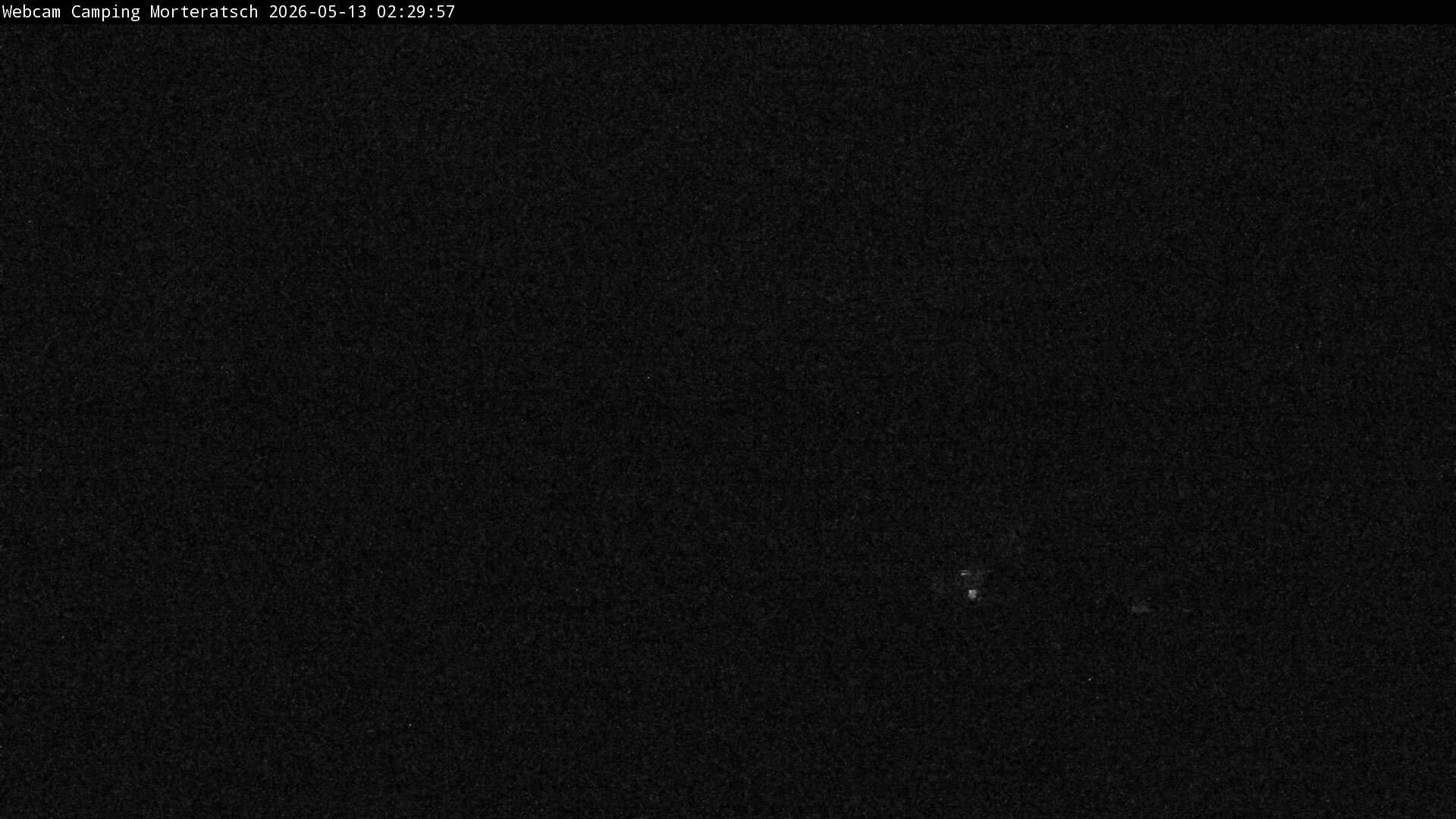 Archiv Foto Webcam Blick Campingplatz Morteratsch