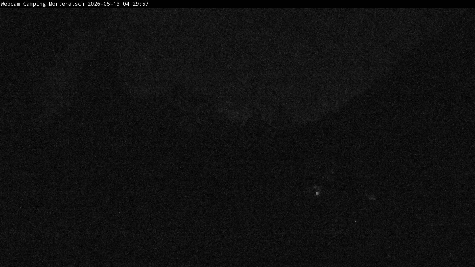 Archiv Foto Webcam Blick Campingplatz Morteratsch