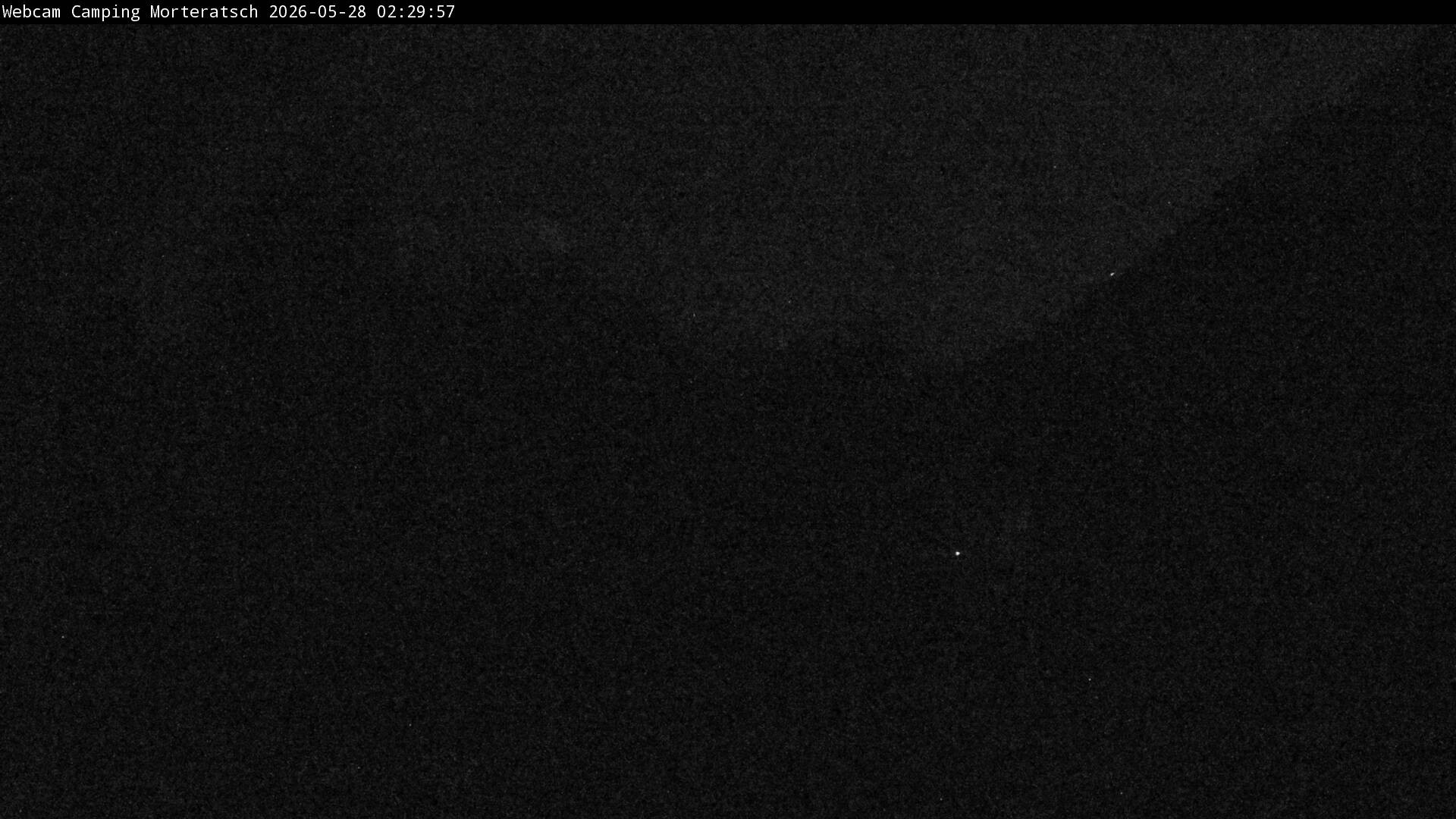 Archiv Foto Webcam Blick Campingplatz Morteratsch