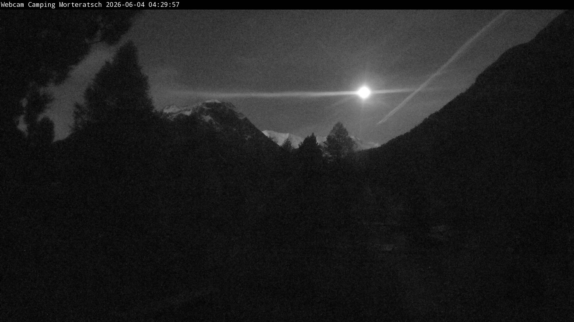 Archived image Webcam Morteratsch camping area, Engadin