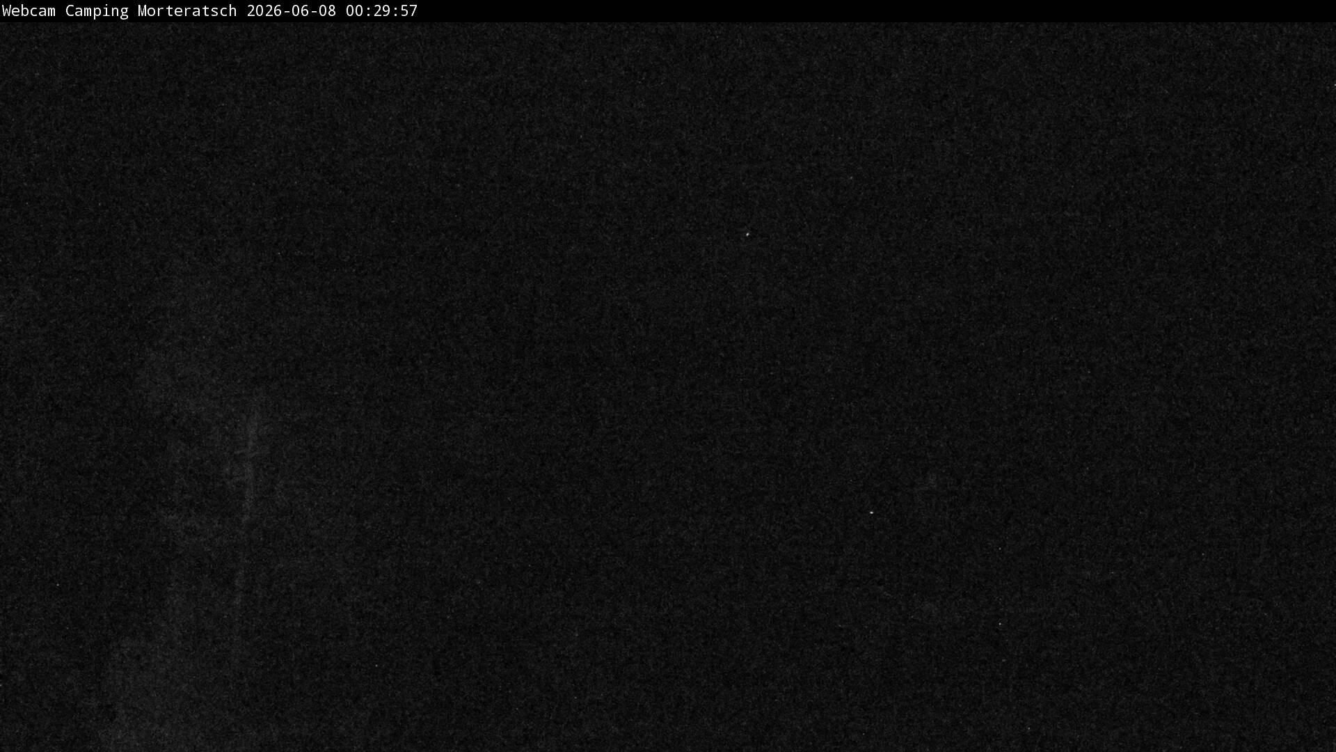 Archiv Foto Webcam Blick Campingplatz Morteratsch