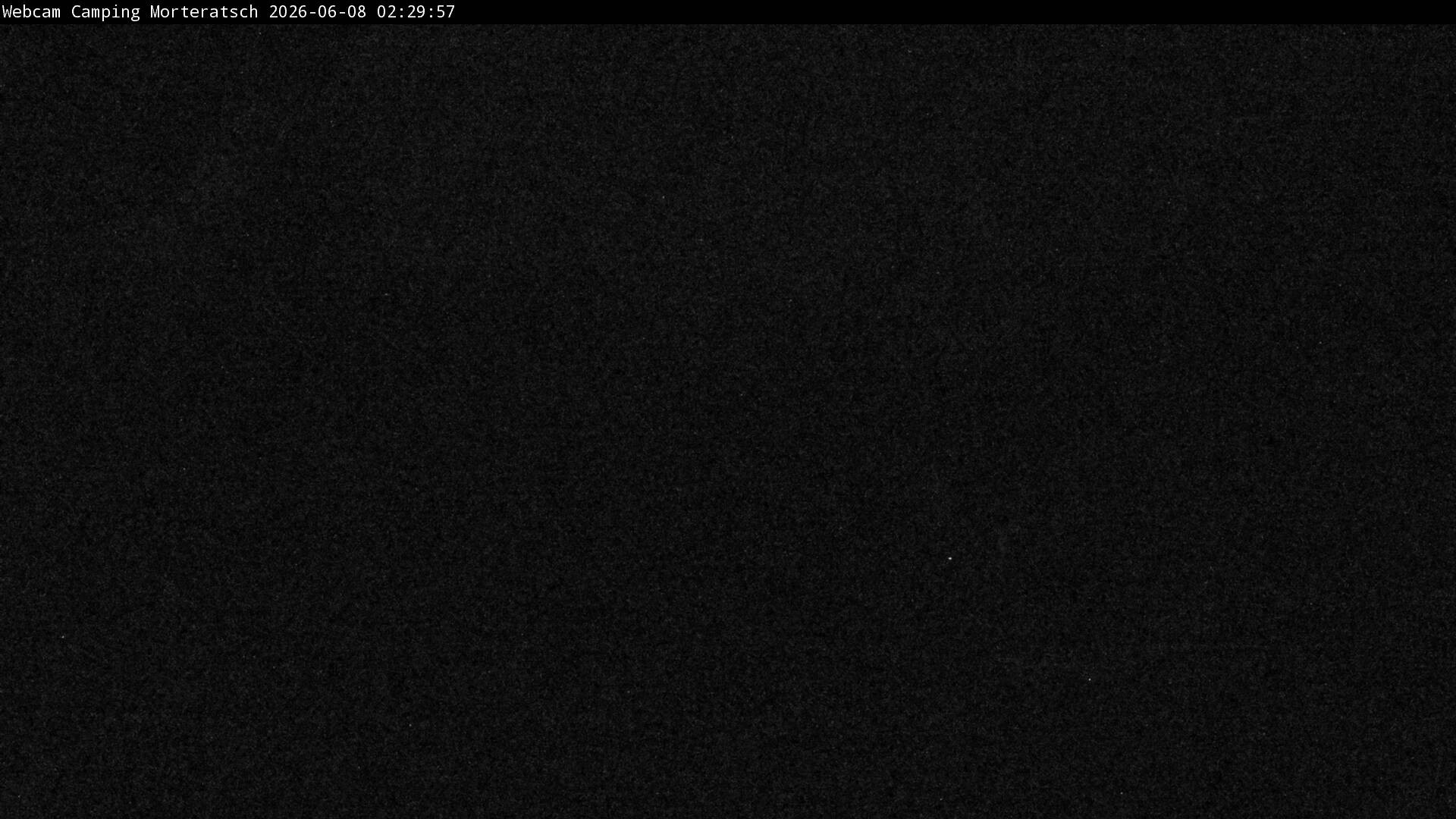 Archiv Foto Webcam Blick Campingplatz Morteratsch