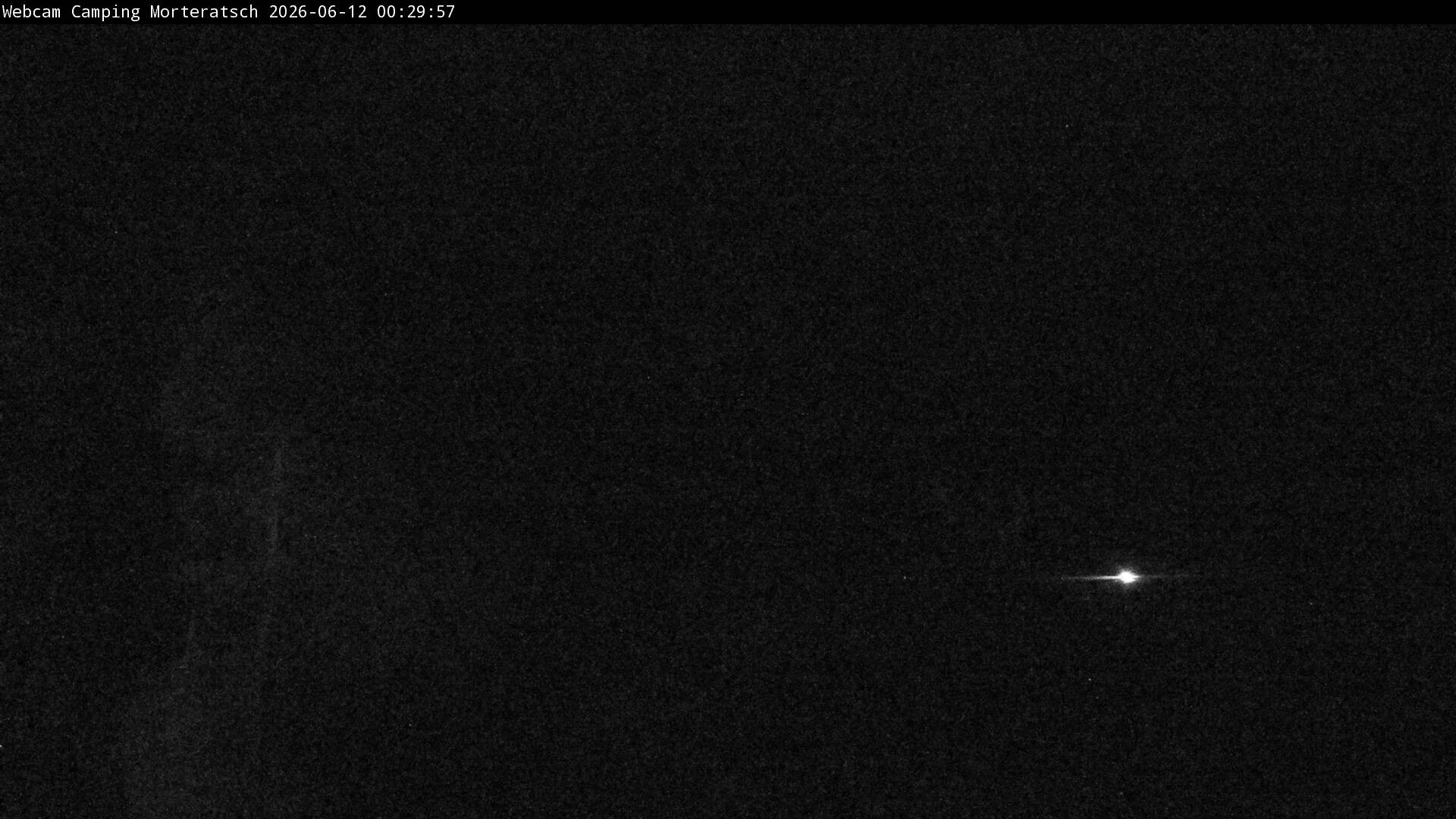 Archiv Foto Webcam Blick Campingplatz Morteratsch