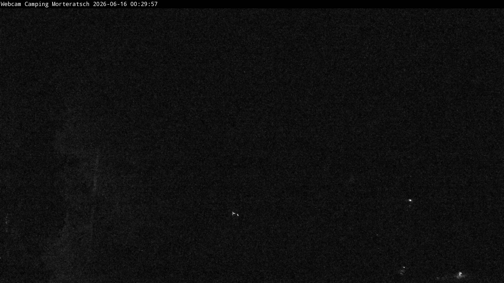 Archiv Foto Webcam Blick Campingplatz Morteratsch