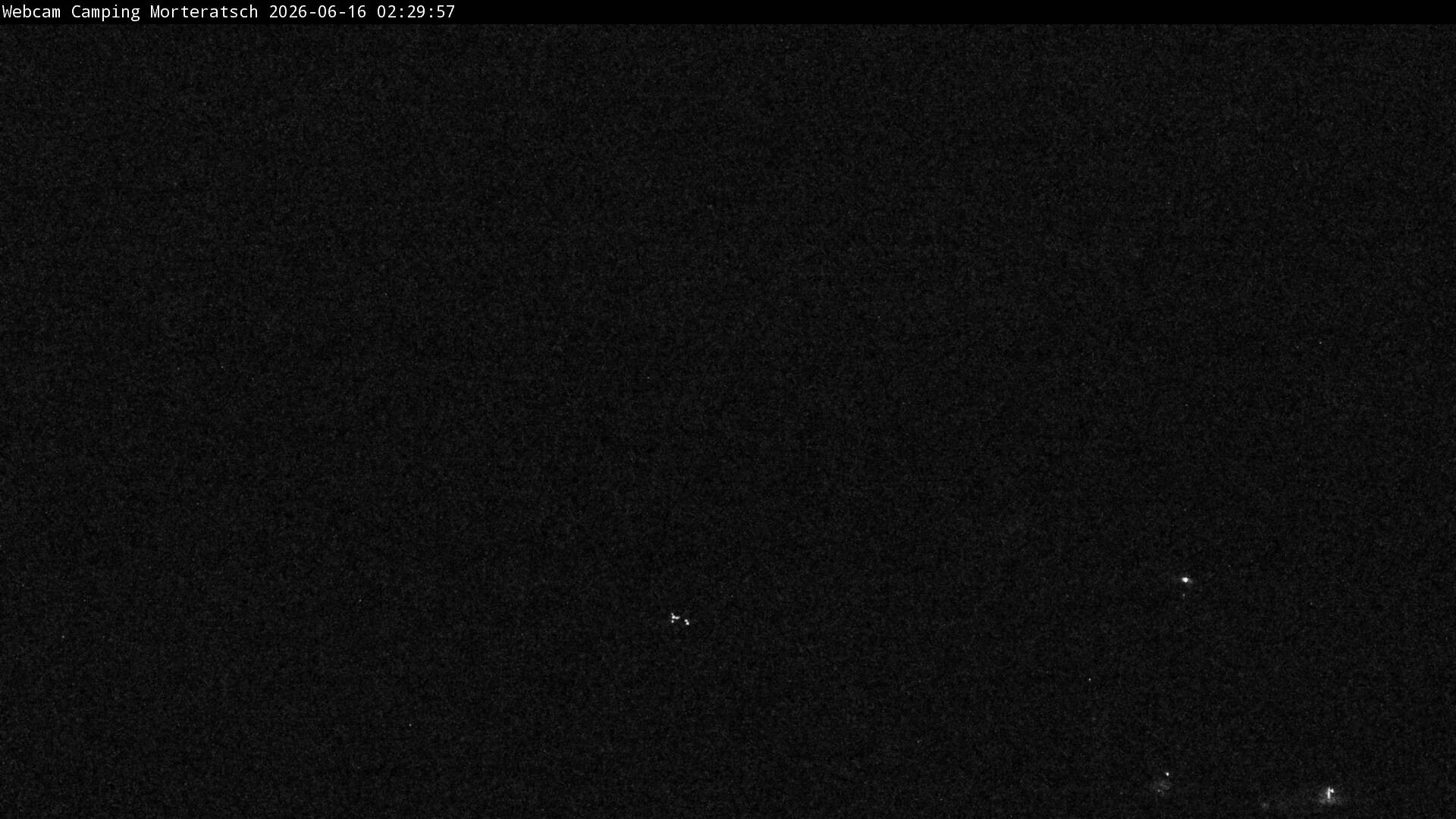 Archiv Foto Webcam Blick Campingplatz Morteratsch