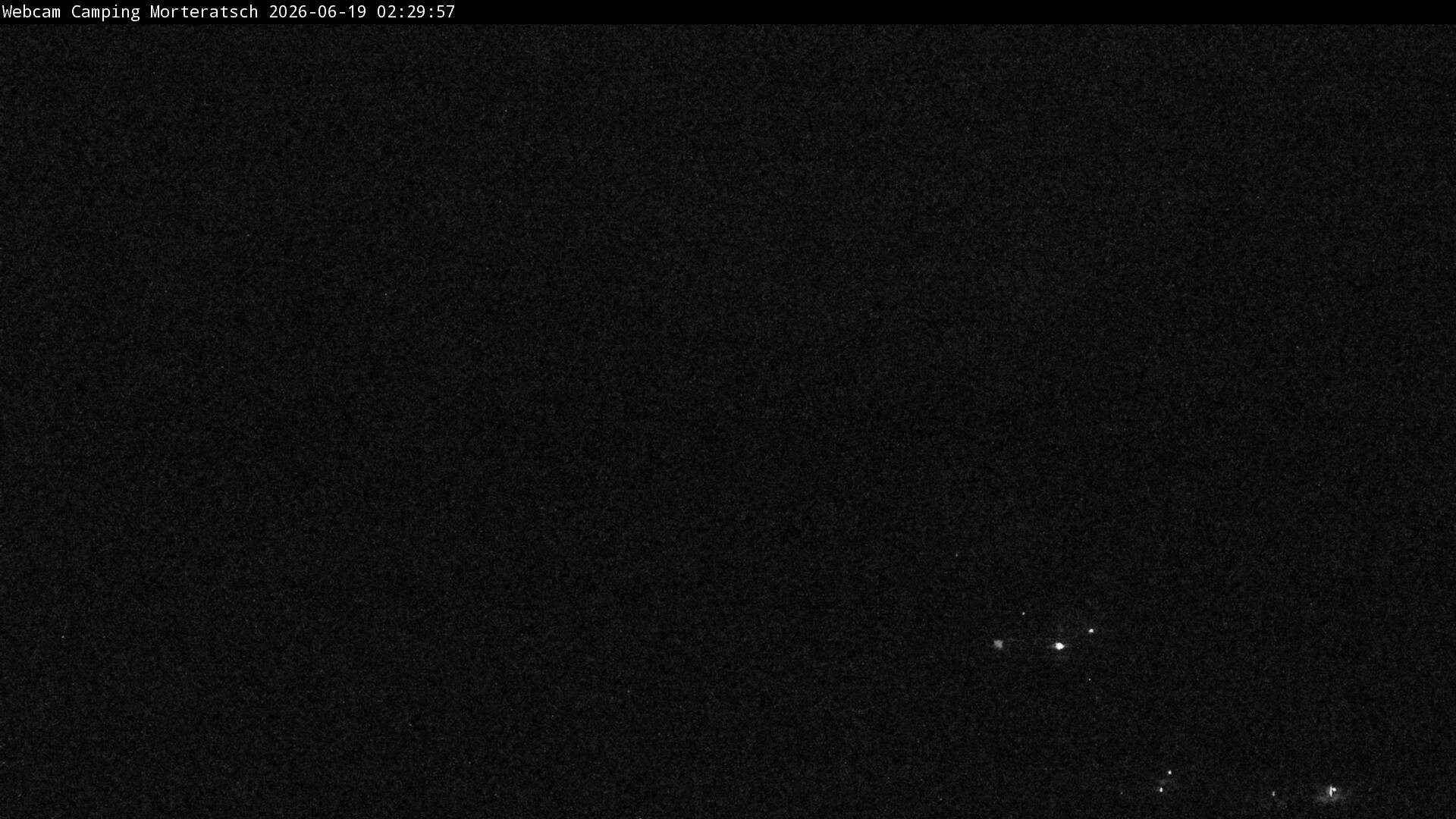 Archiv Foto Webcam Blick Campingplatz Morteratsch