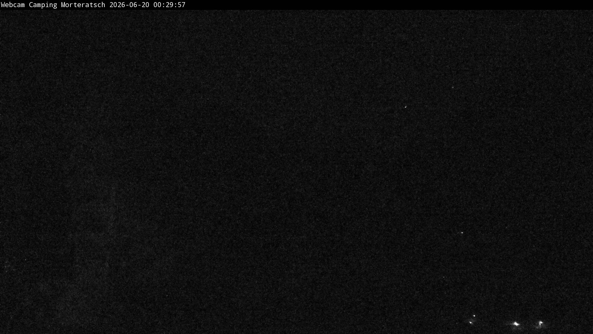Archiv Foto Webcam Blick Campingplatz Morteratsch