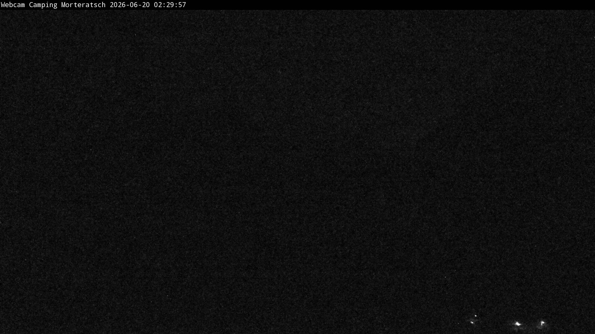 Archiv Foto Webcam Blick Campingplatz Morteratsch