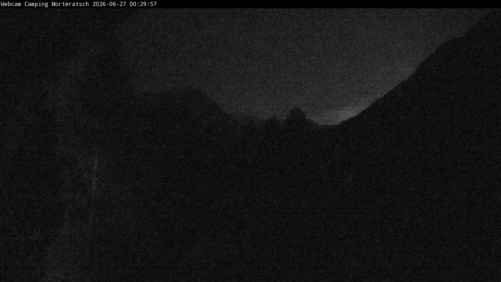 Archived image Webcam Morteratsch camping area, Engadin