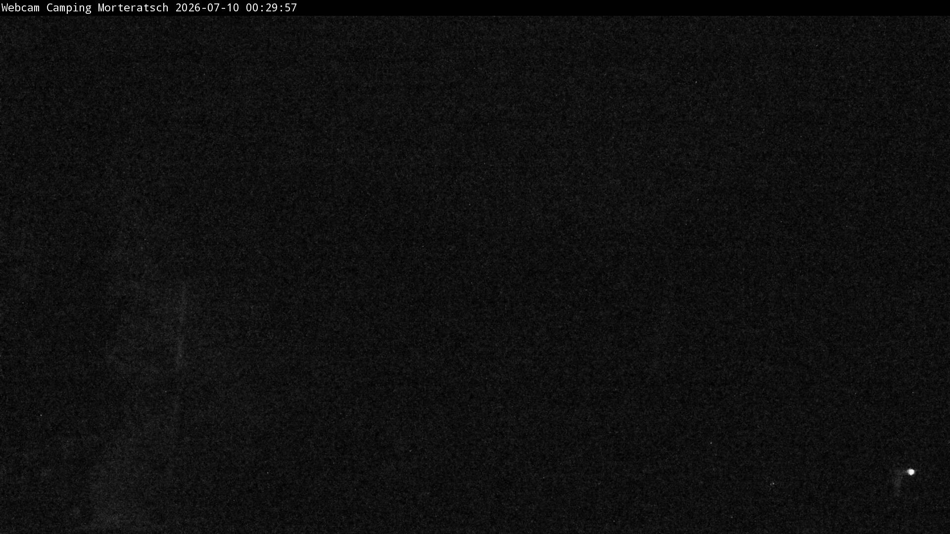 Archived image Webcam Morteratsch camping area, Engadin