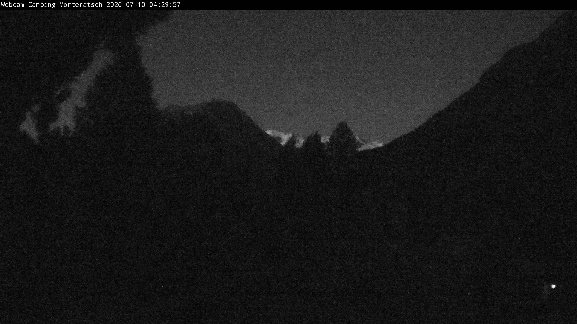 Archived image Webcam Morteratsch camping area, Engadin