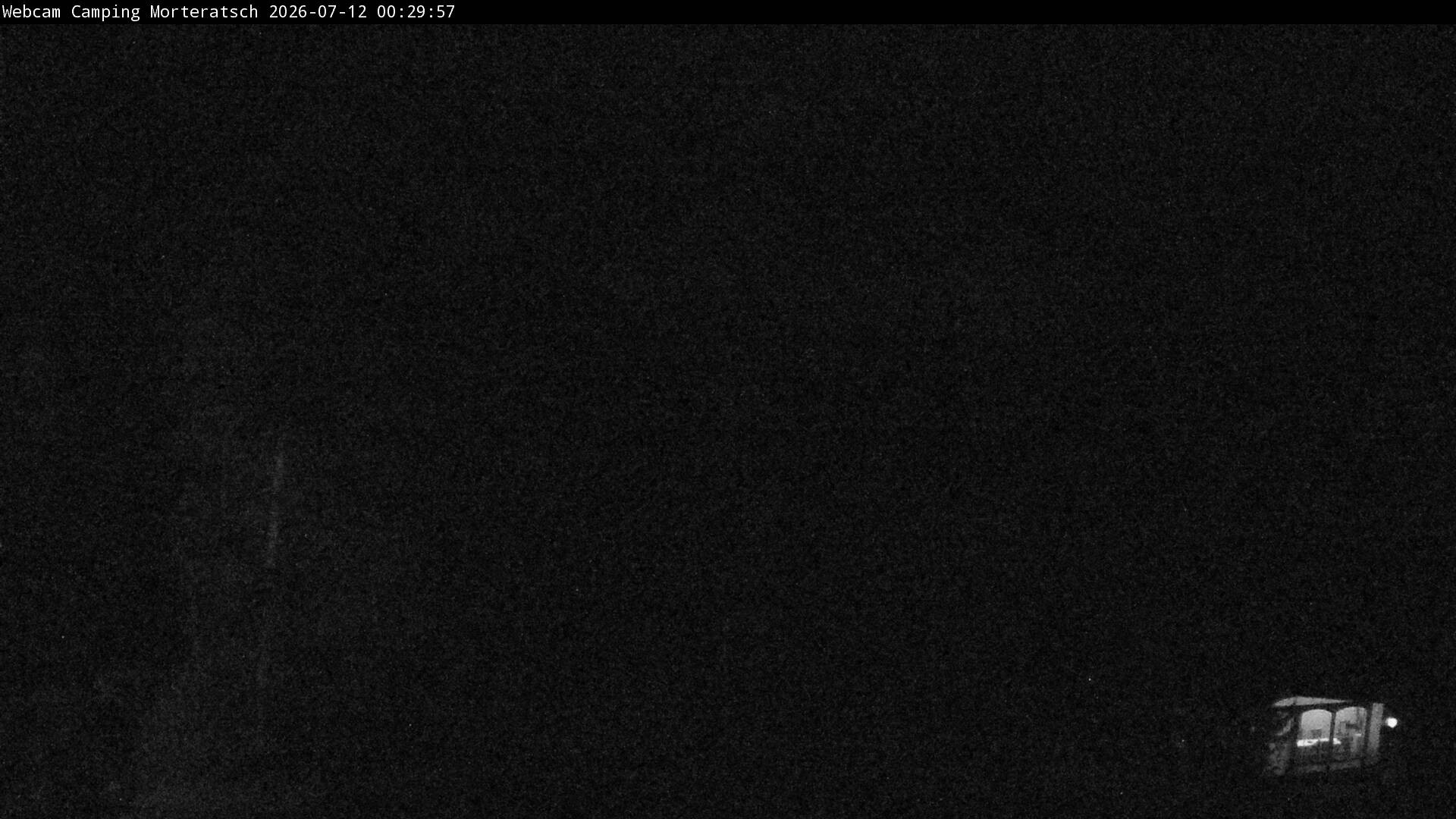 Archived image Webcam Morteratsch camping area, Engadin