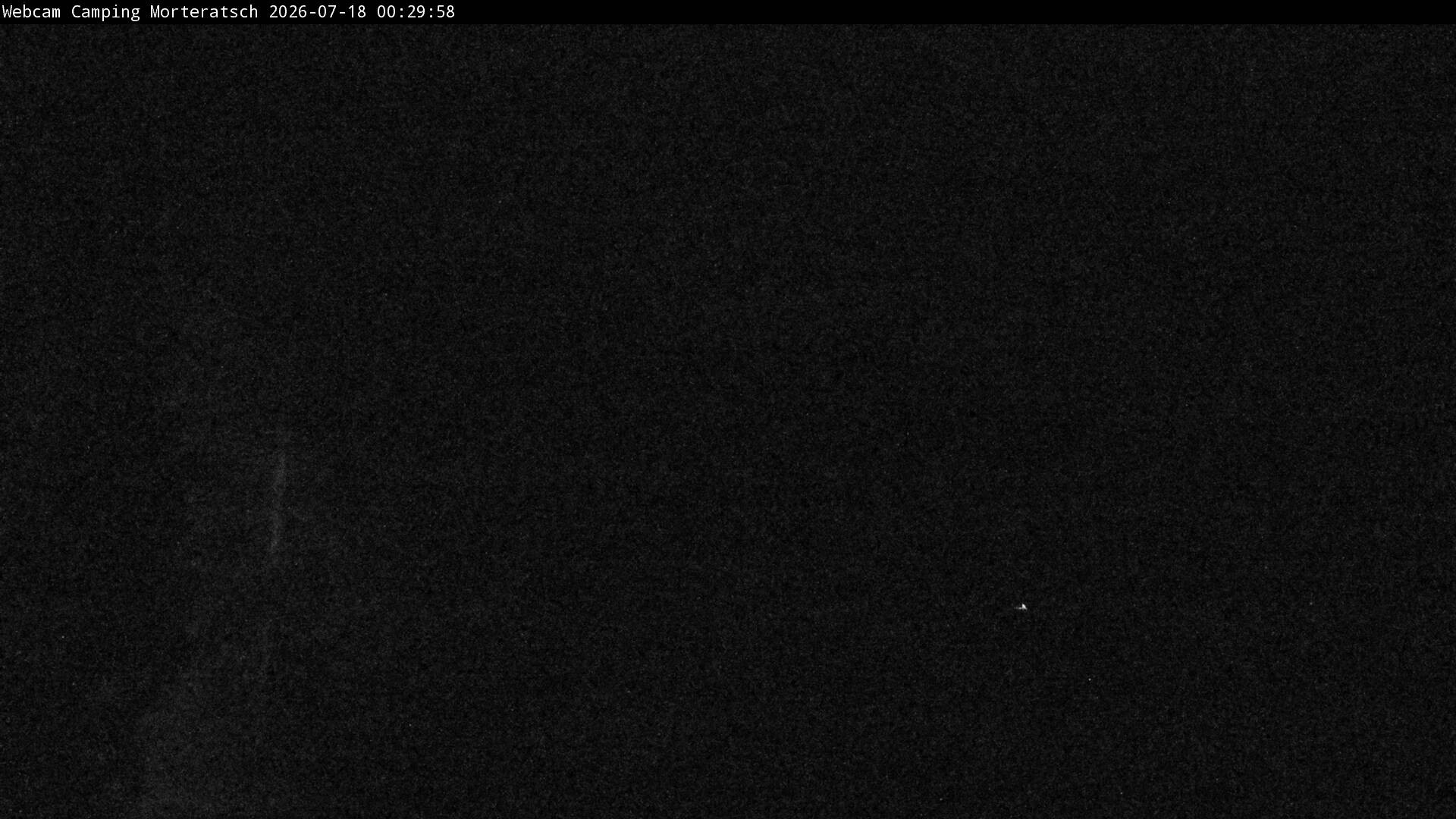 Archiv Foto Webcam Blick Campingplatz Morteratsch