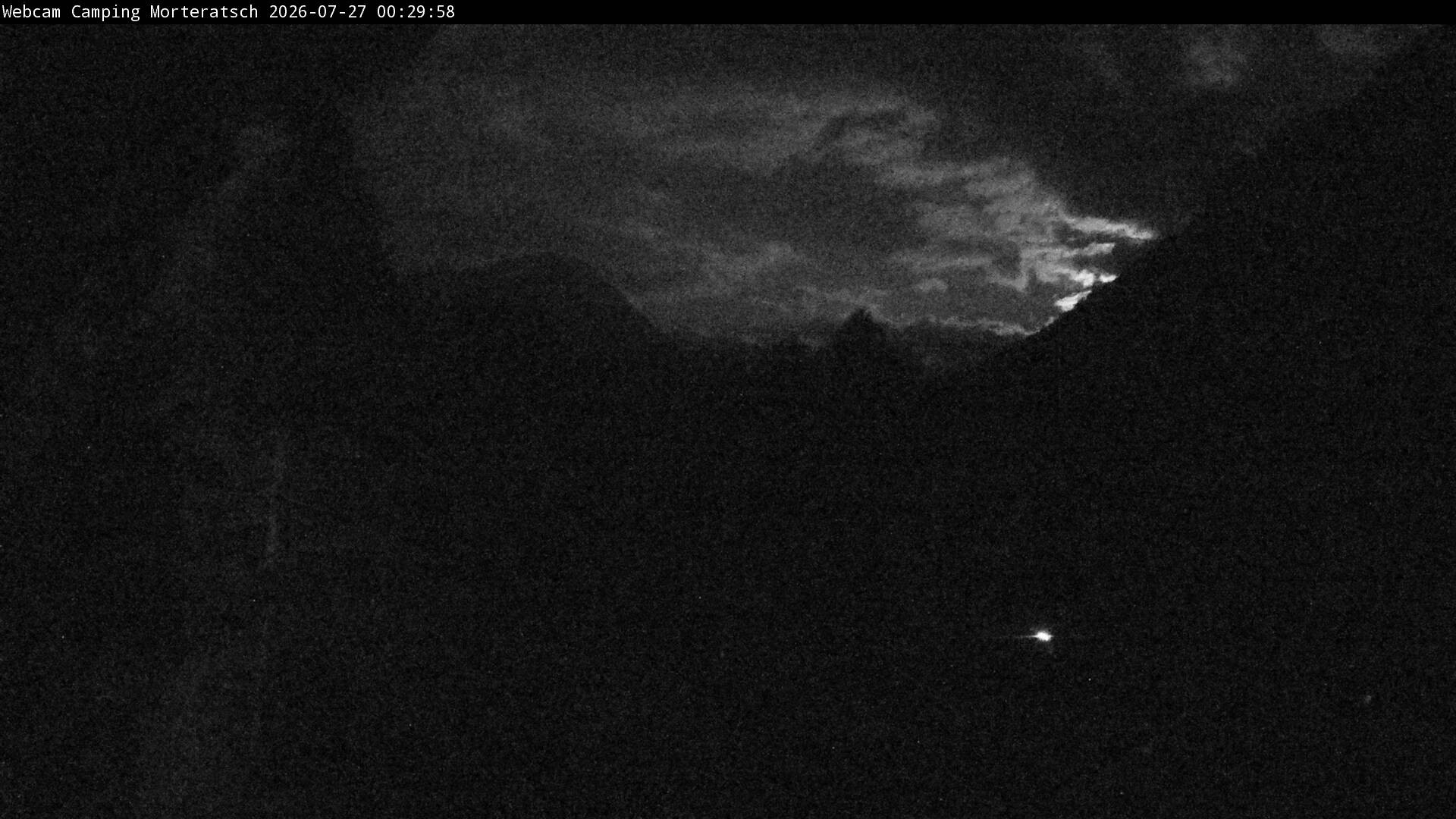 Archived image Webcam Morteratsch camping area, Engadin