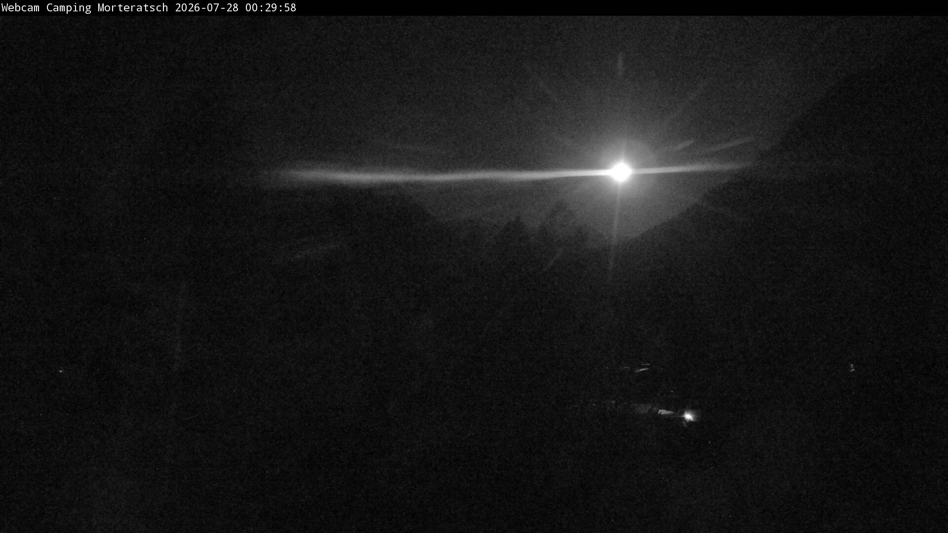 Archived image Webcam Morteratsch camping area, Engadin
