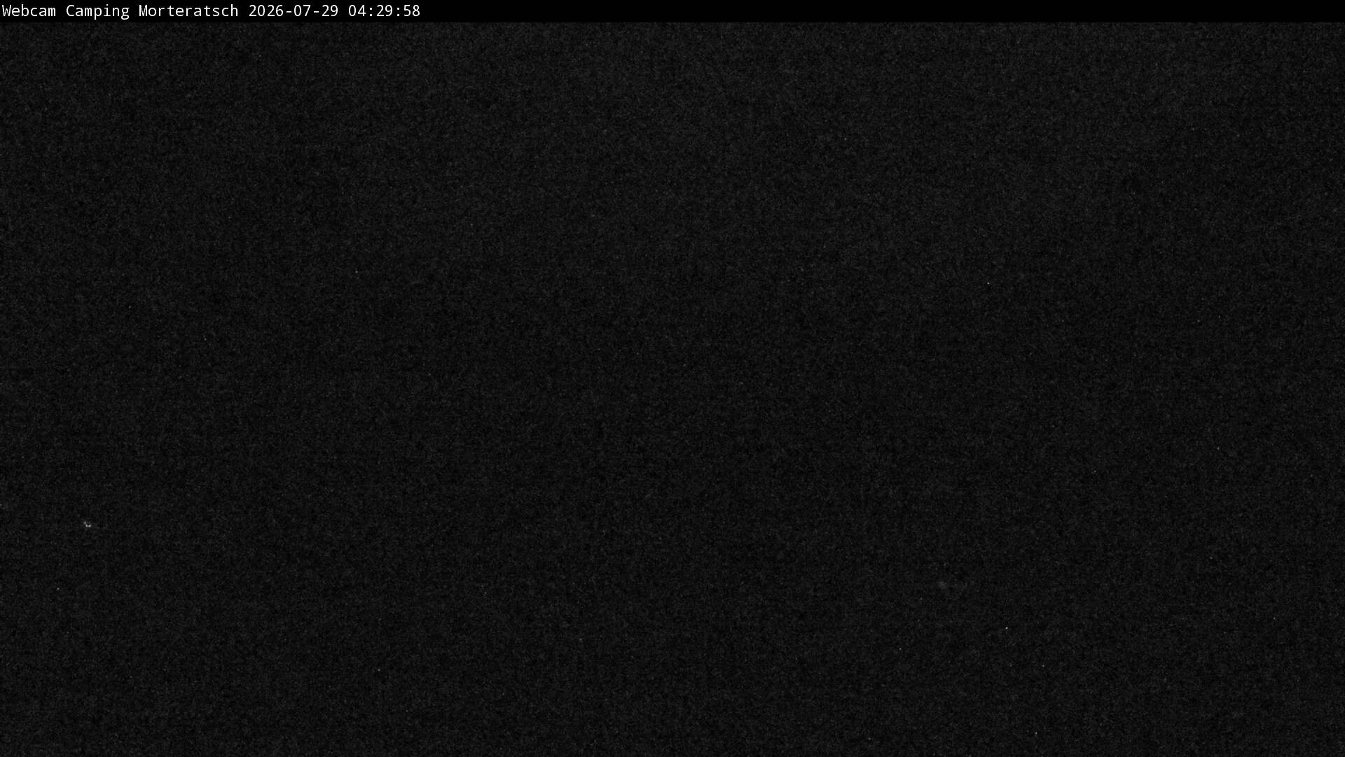 Archiv Foto Webcam Blick Campingplatz Morteratsch