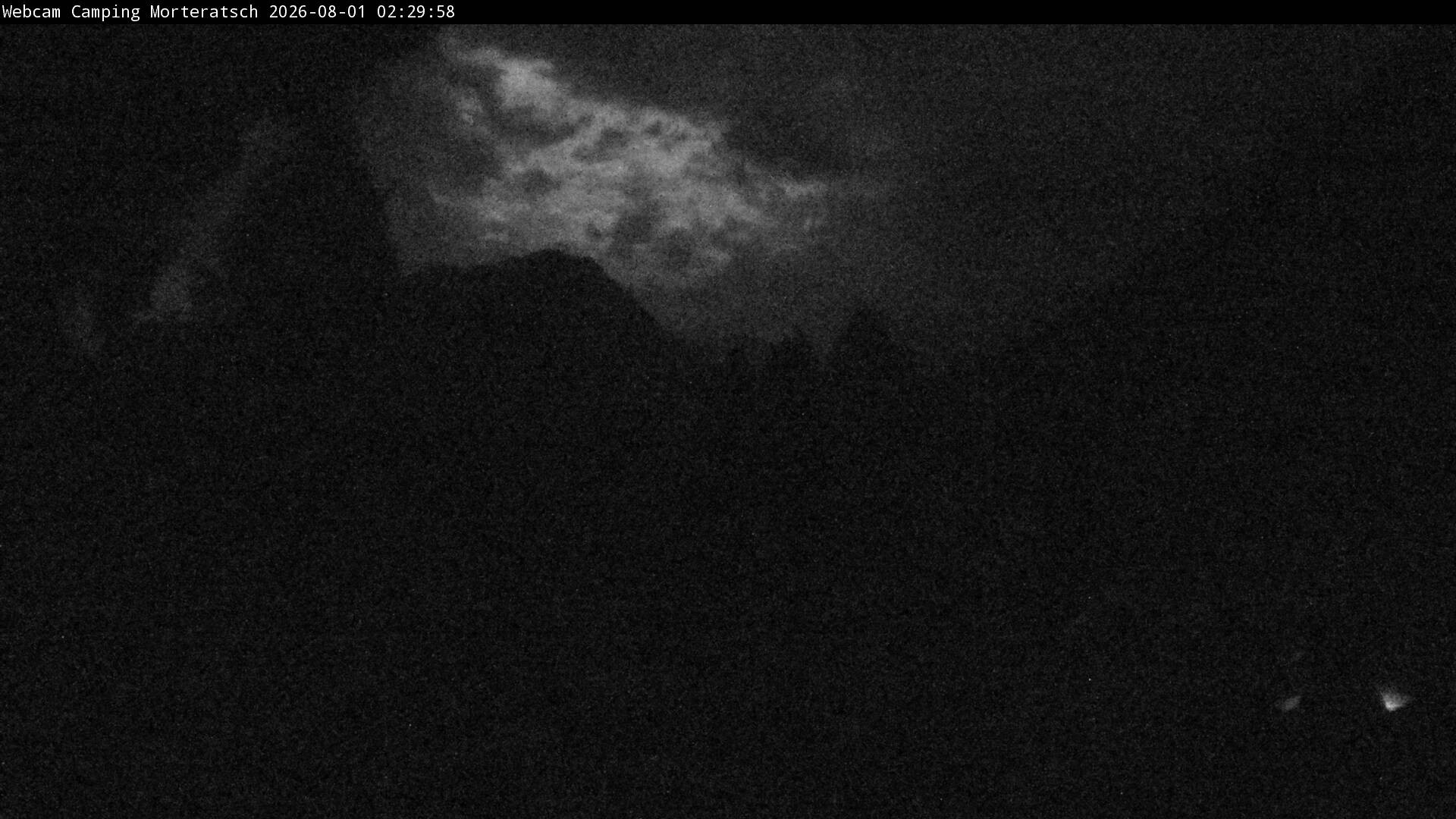 Archiv Foto Webcam Blick Campingplatz Morteratsch