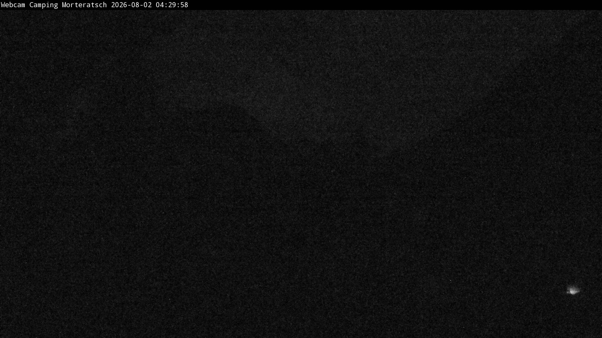 Archiv Foto Webcam Blick Campingplatz Morteratsch