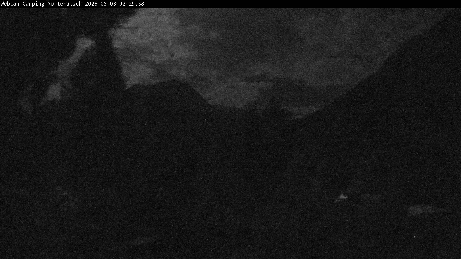 Archiv Foto Webcam Blick Campingplatz Morteratsch