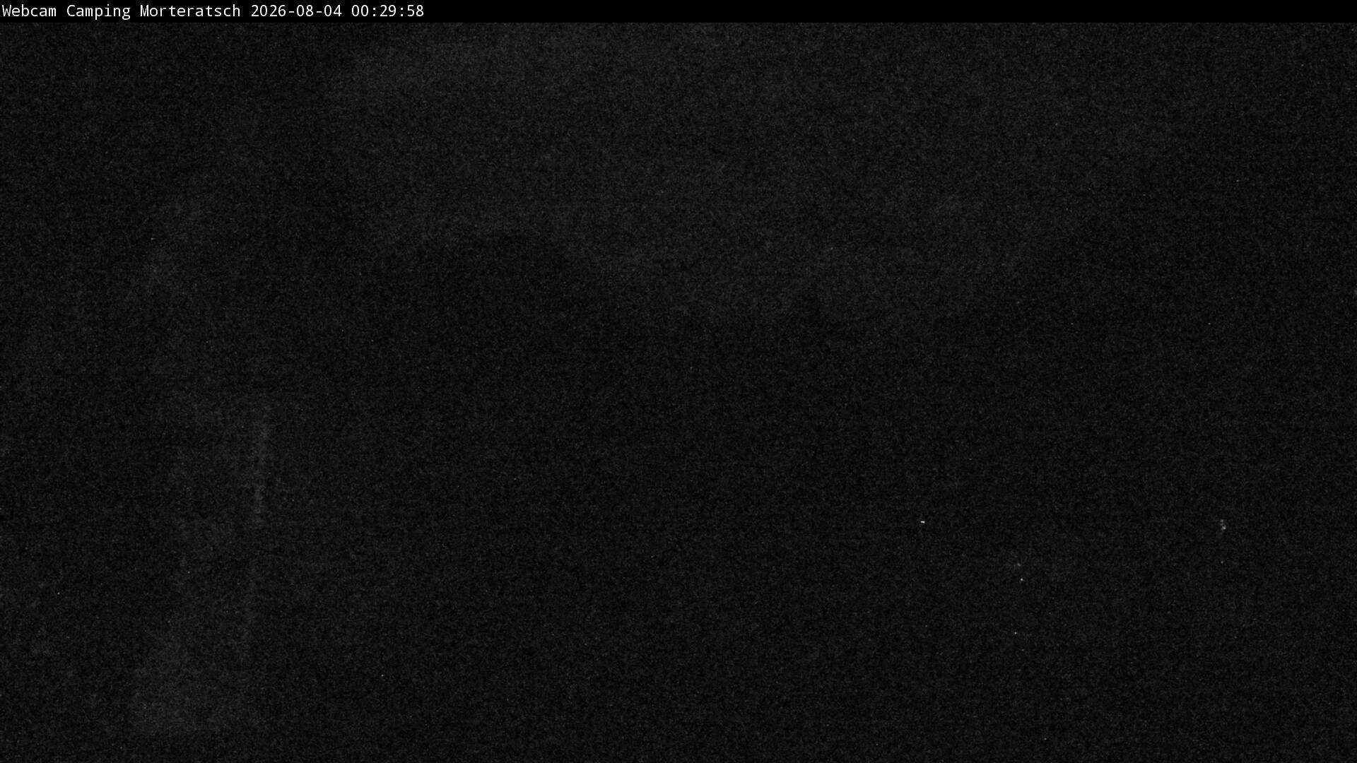 Archiv Foto Webcam Blick Campingplatz Morteratsch