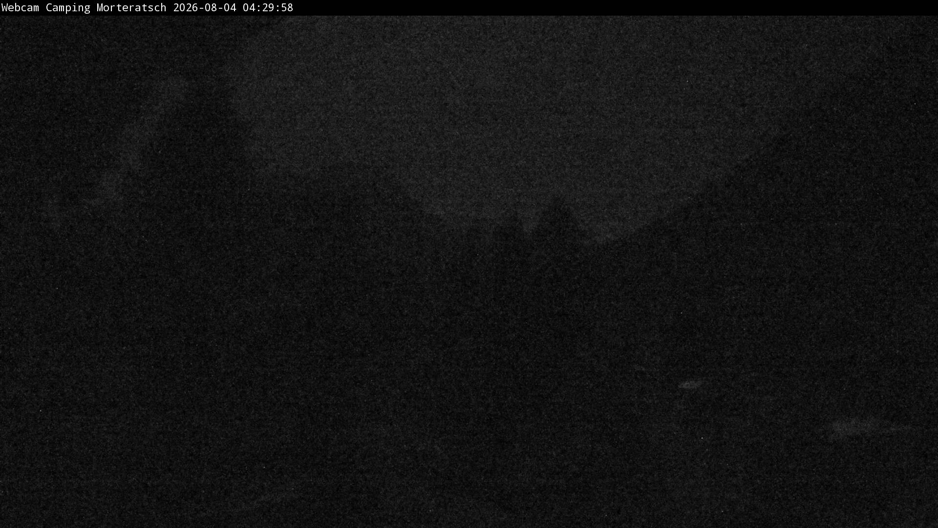 Archiv Foto Webcam Blick Campingplatz Morteratsch