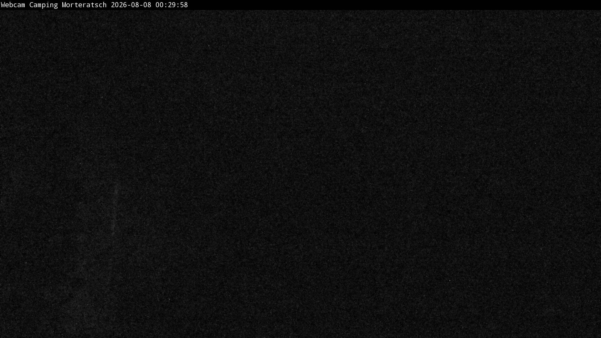 Archiv Foto Webcam Blick Campingplatz Morteratsch