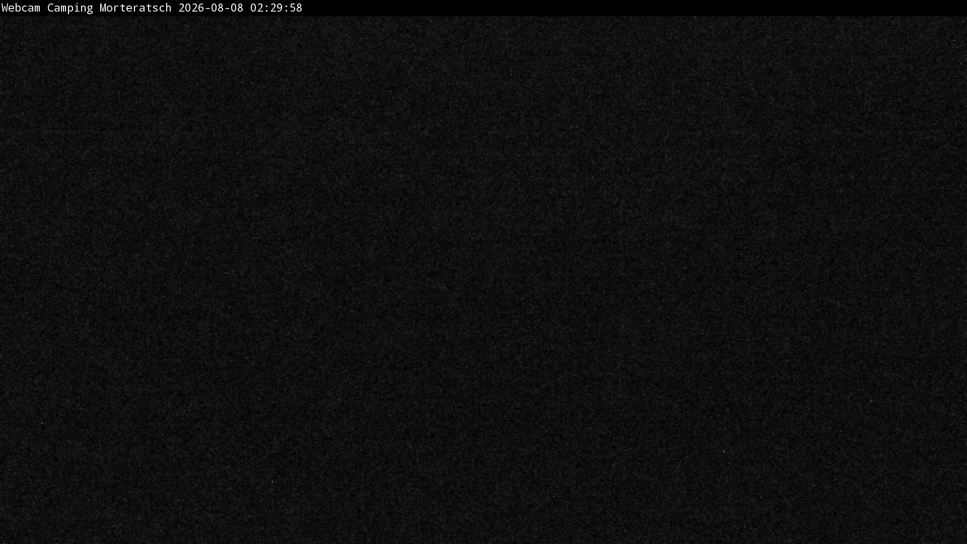 Archiv Foto Webcam Blick Campingplatz Morteratsch