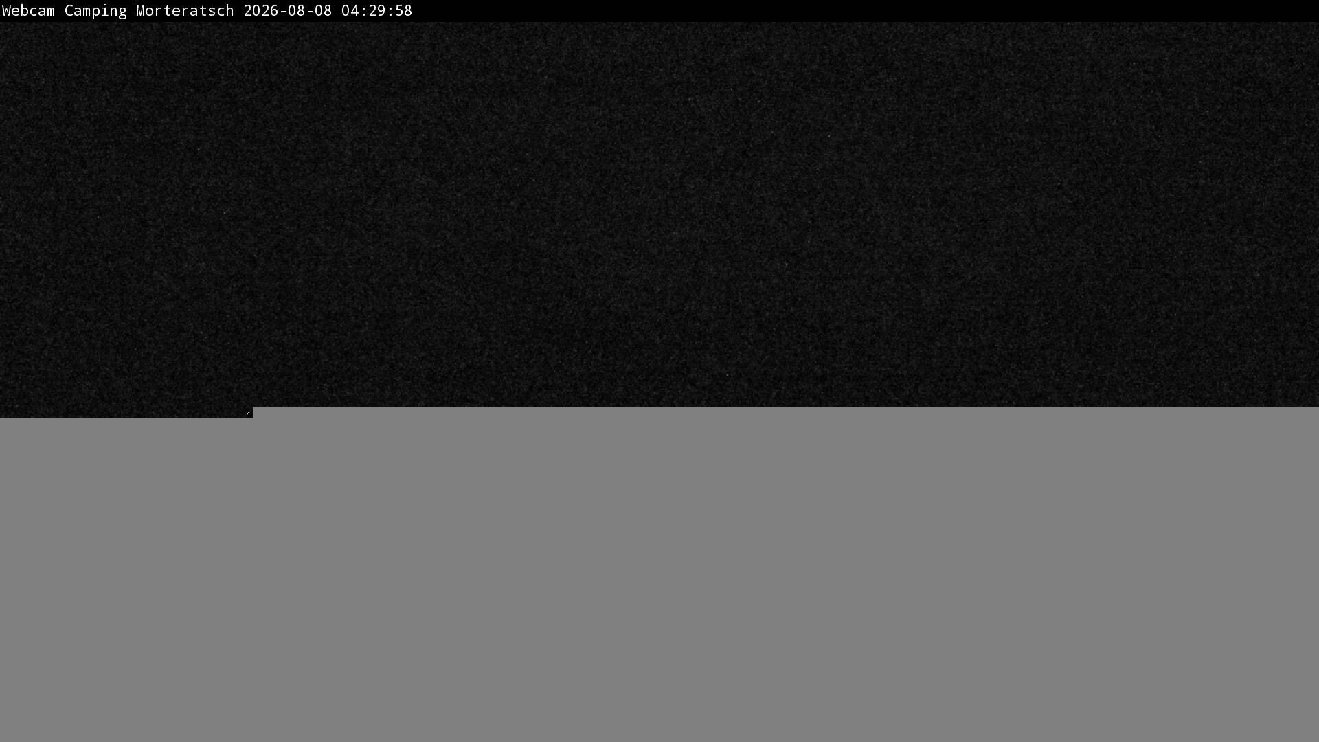 Archiv Foto Webcam Blick Campingplatz Morteratsch