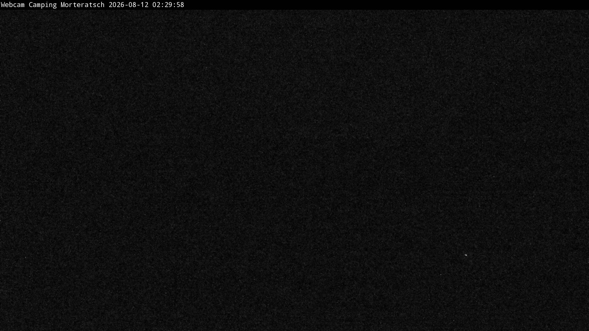 Archiv Foto Webcam Blick Campingplatz Morteratsch