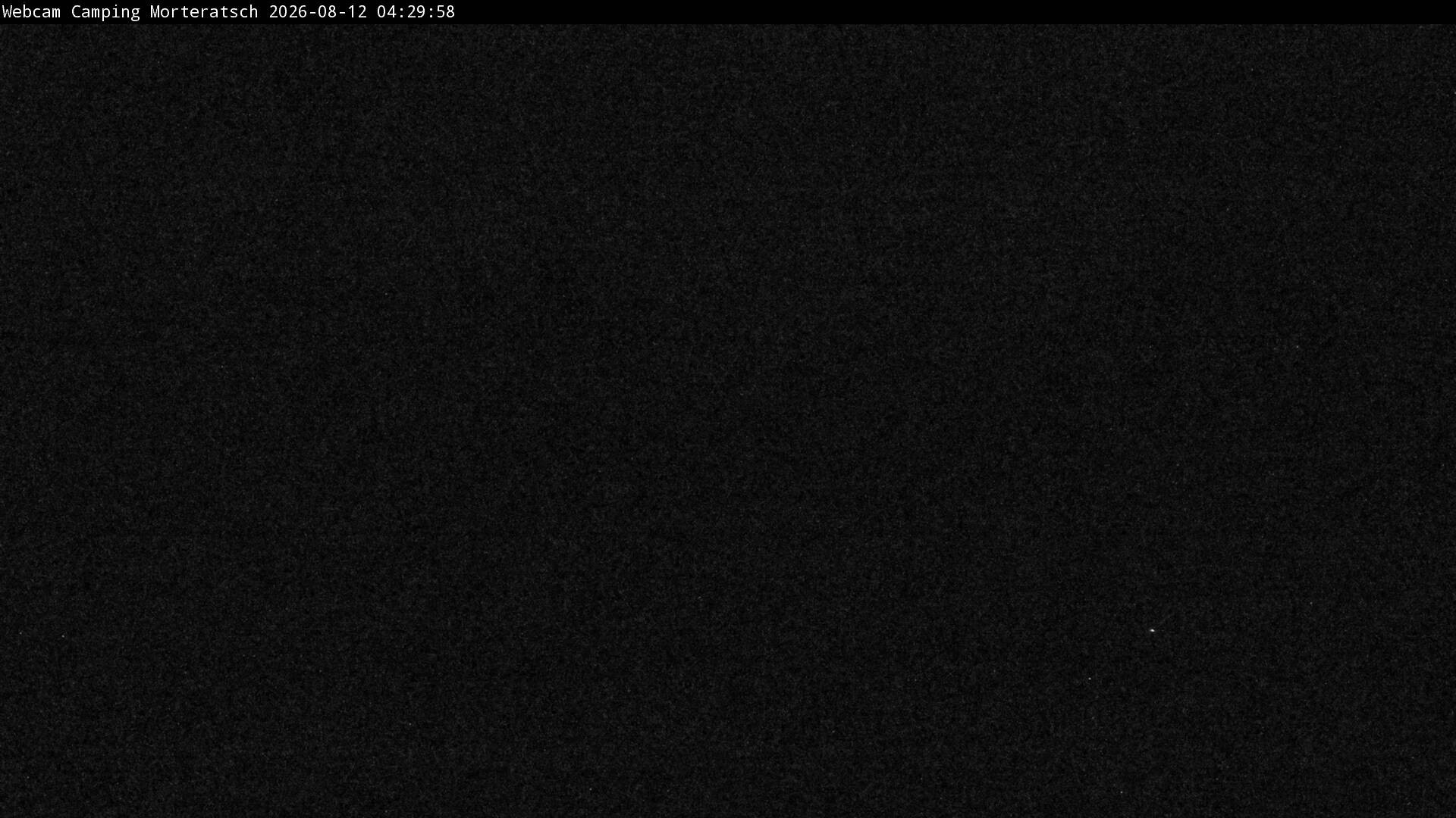 Archiv Foto Webcam Blick Campingplatz Morteratsch