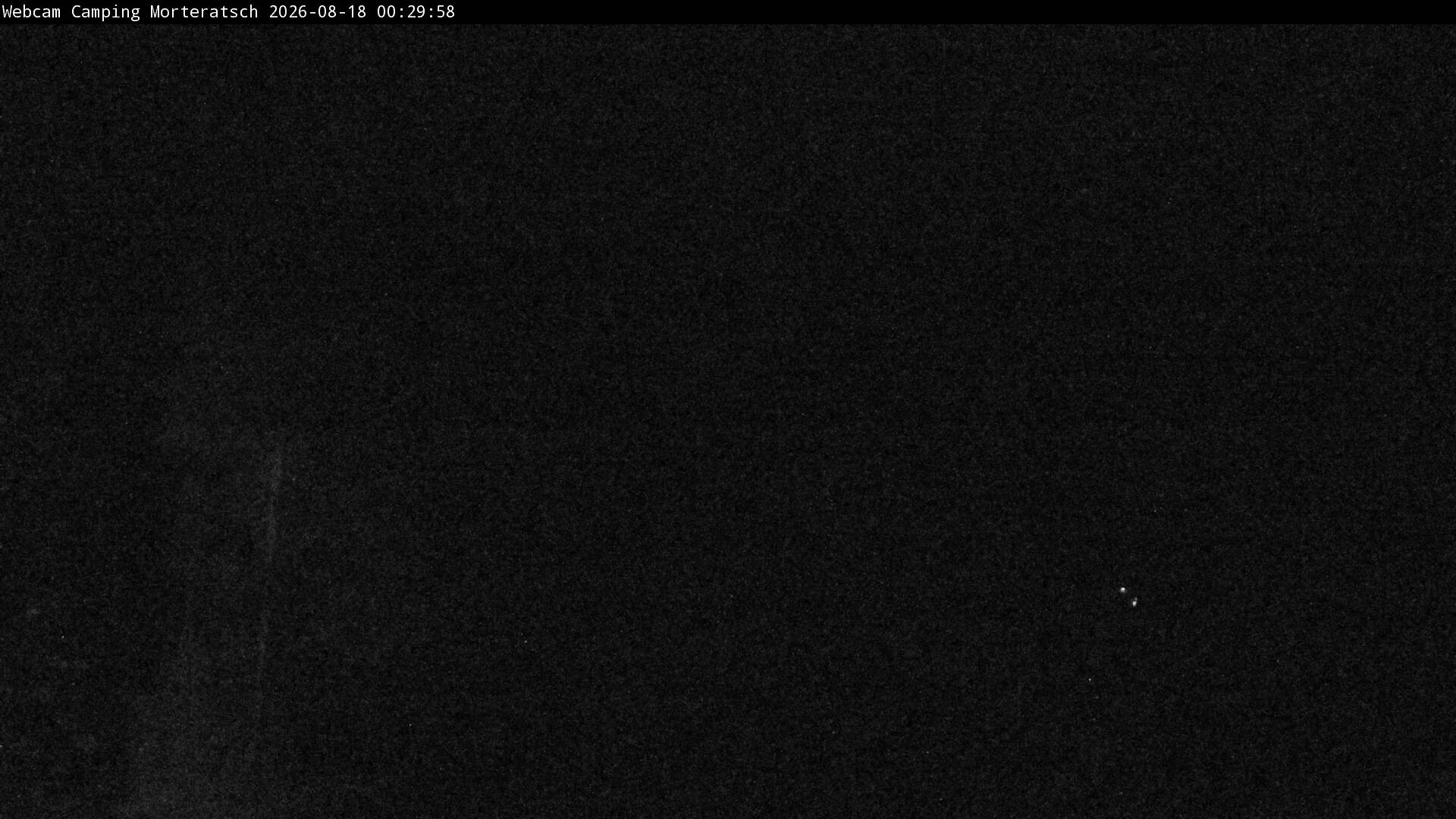Archiv Foto Webcam Blick Campingplatz Morteratsch