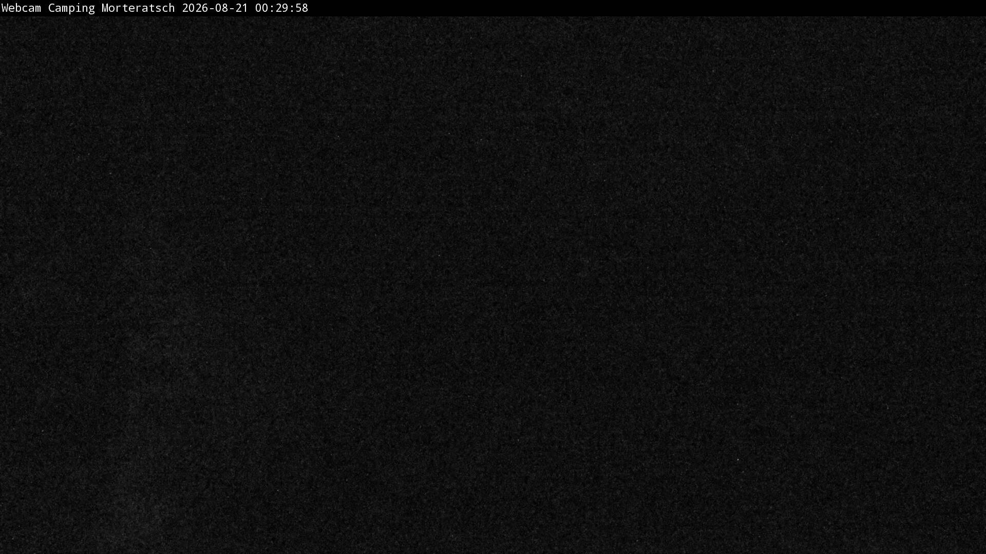 Archiv Foto Webcam Blick Campingplatz Morteratsch