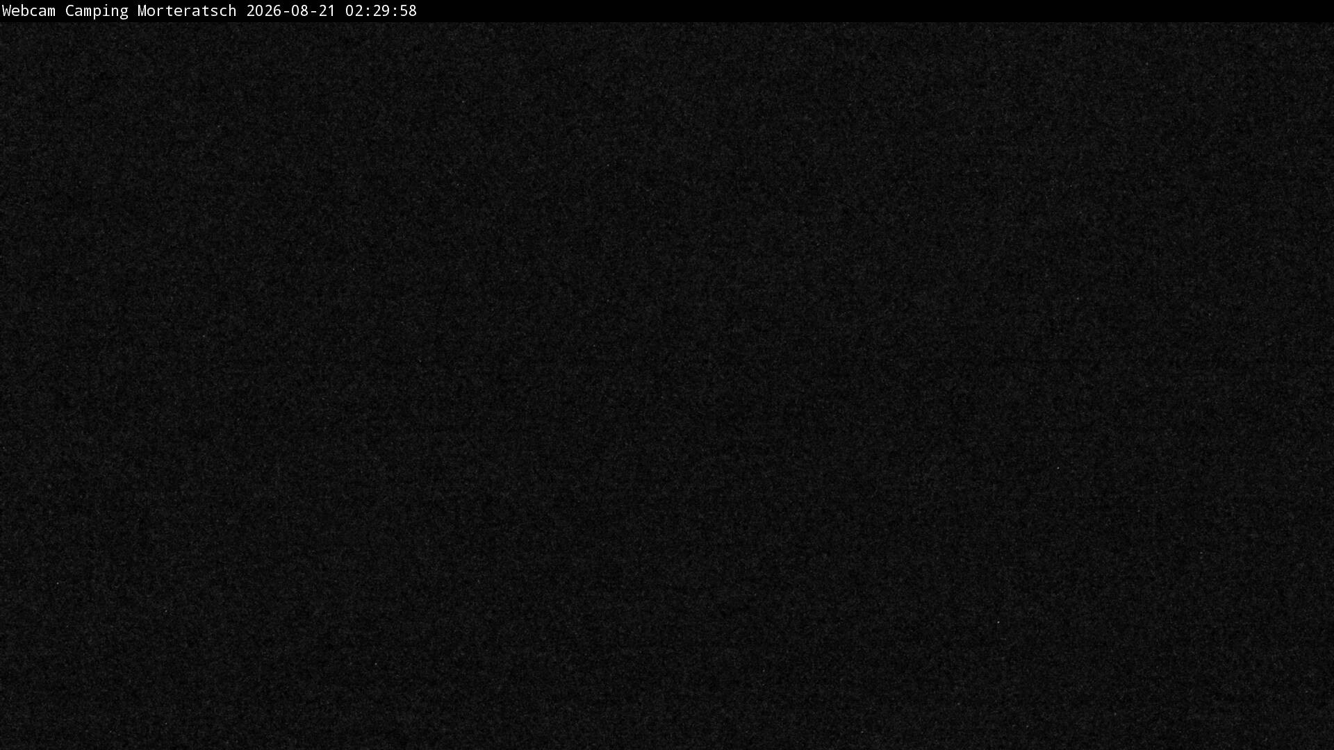 Archiv Foto Webcam Blick Campingplatz Morteratsch