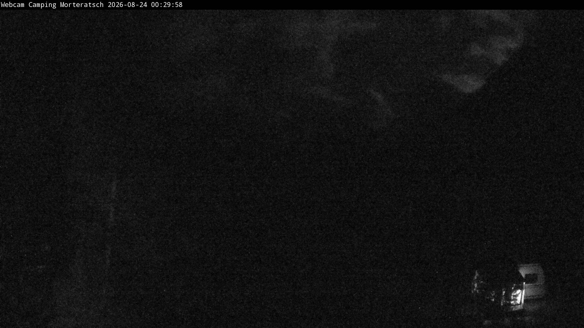 Archiv Foto Webcam Blick Campingplatz Morteratsch