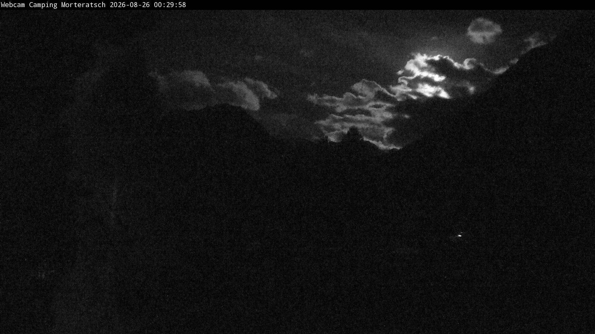Archiv Foto Webcam Blick Campingplatz Morteratsch