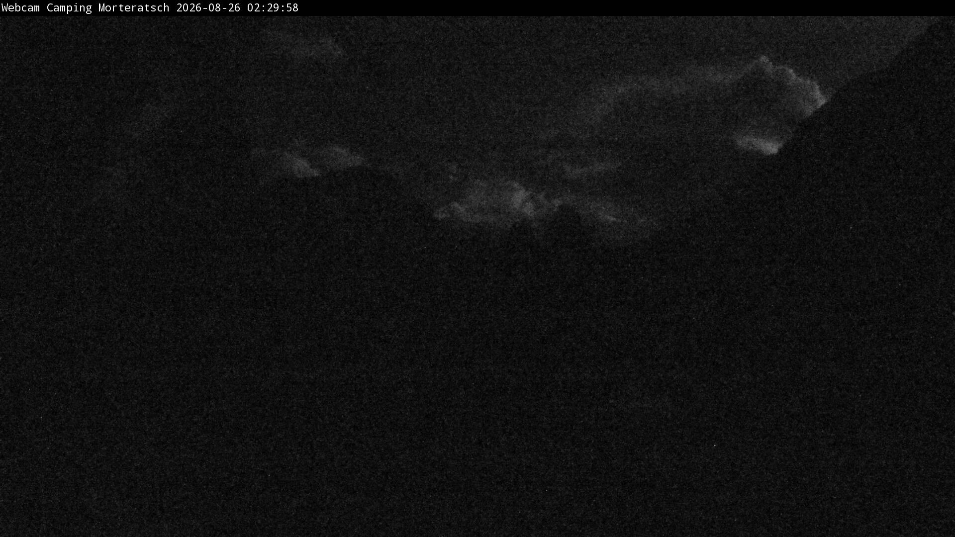 Archiv Foto Webcam Blick Campingplatz Morteratsch