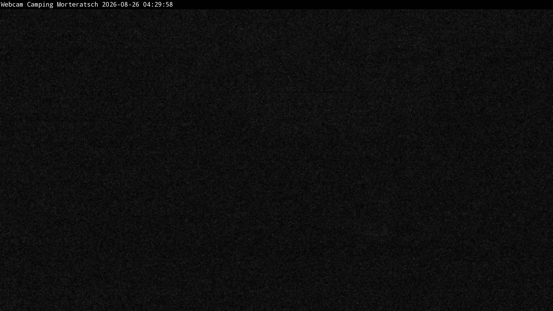 Archiv Foto Webcam Blick Campingplatz Morteratsch